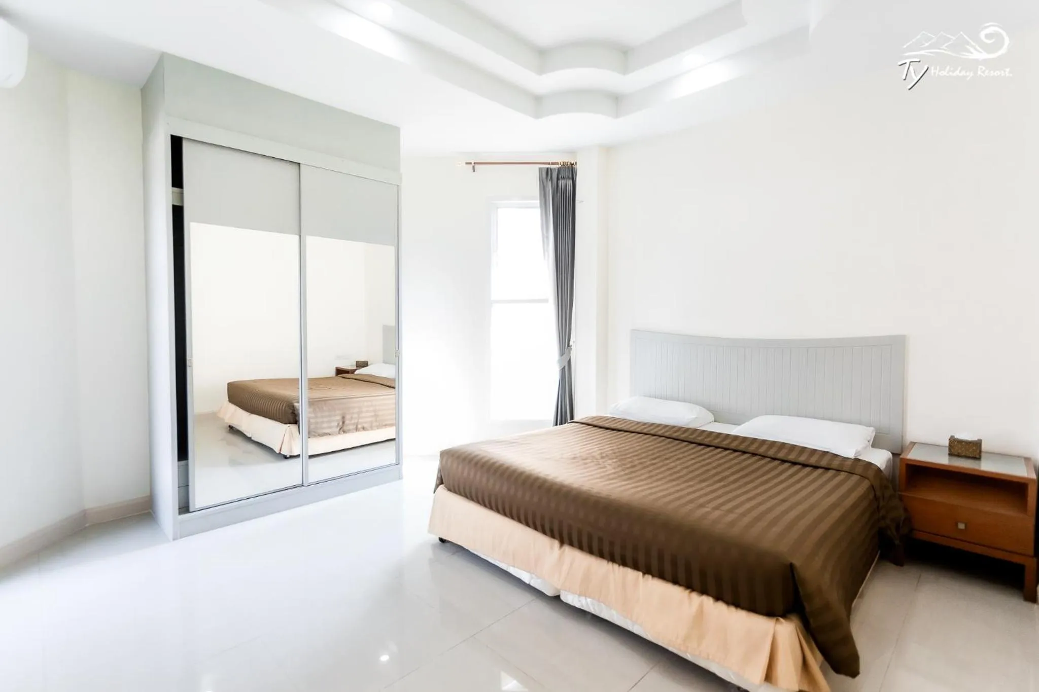 Bed in TY Holiday Resort