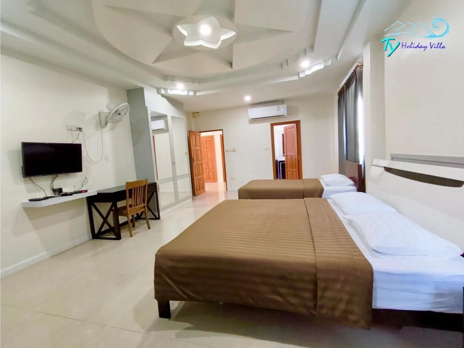 Bed in TY Holiday Resort