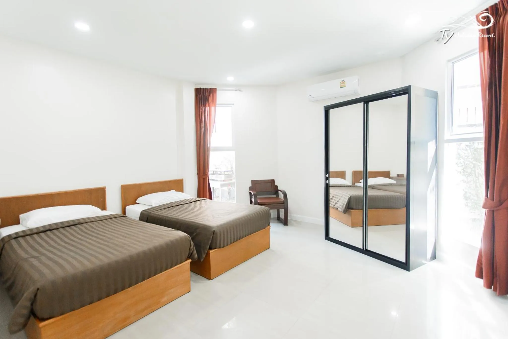 Bed in TY Holiday Resort