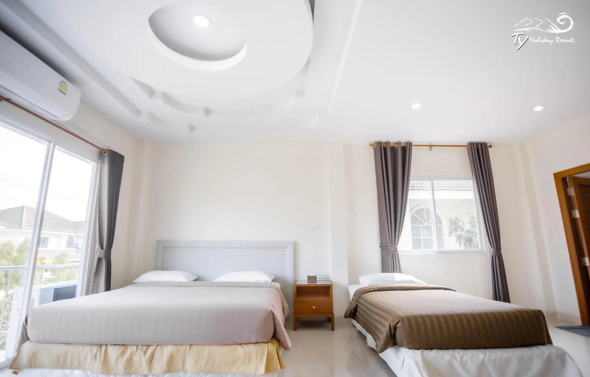 Bed in TY Holiday Resort