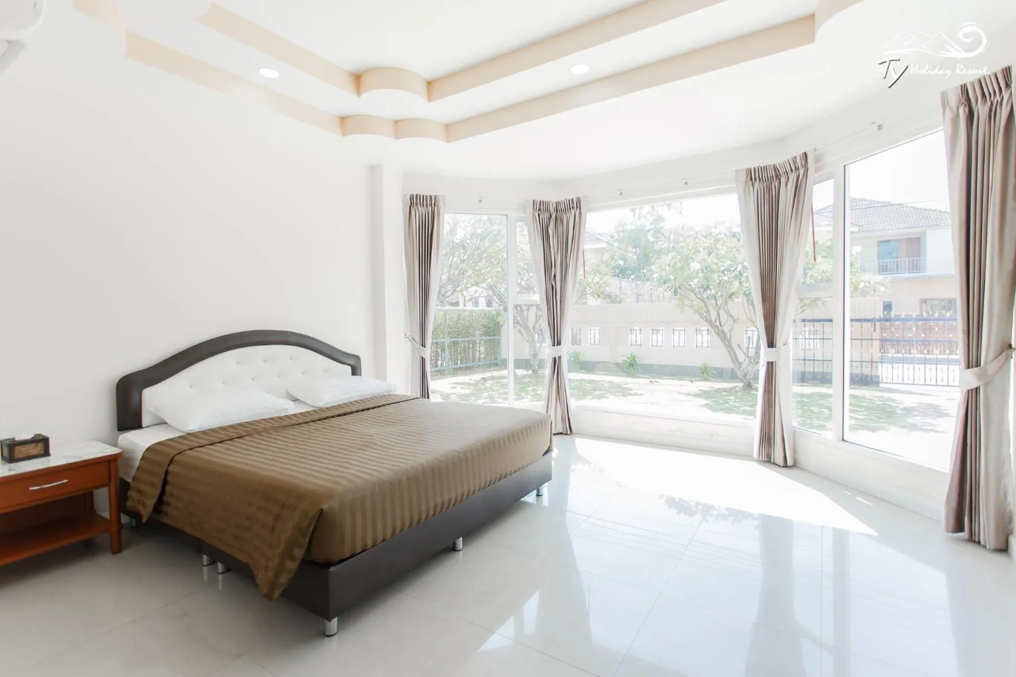 Bed in TY Holiday Resort