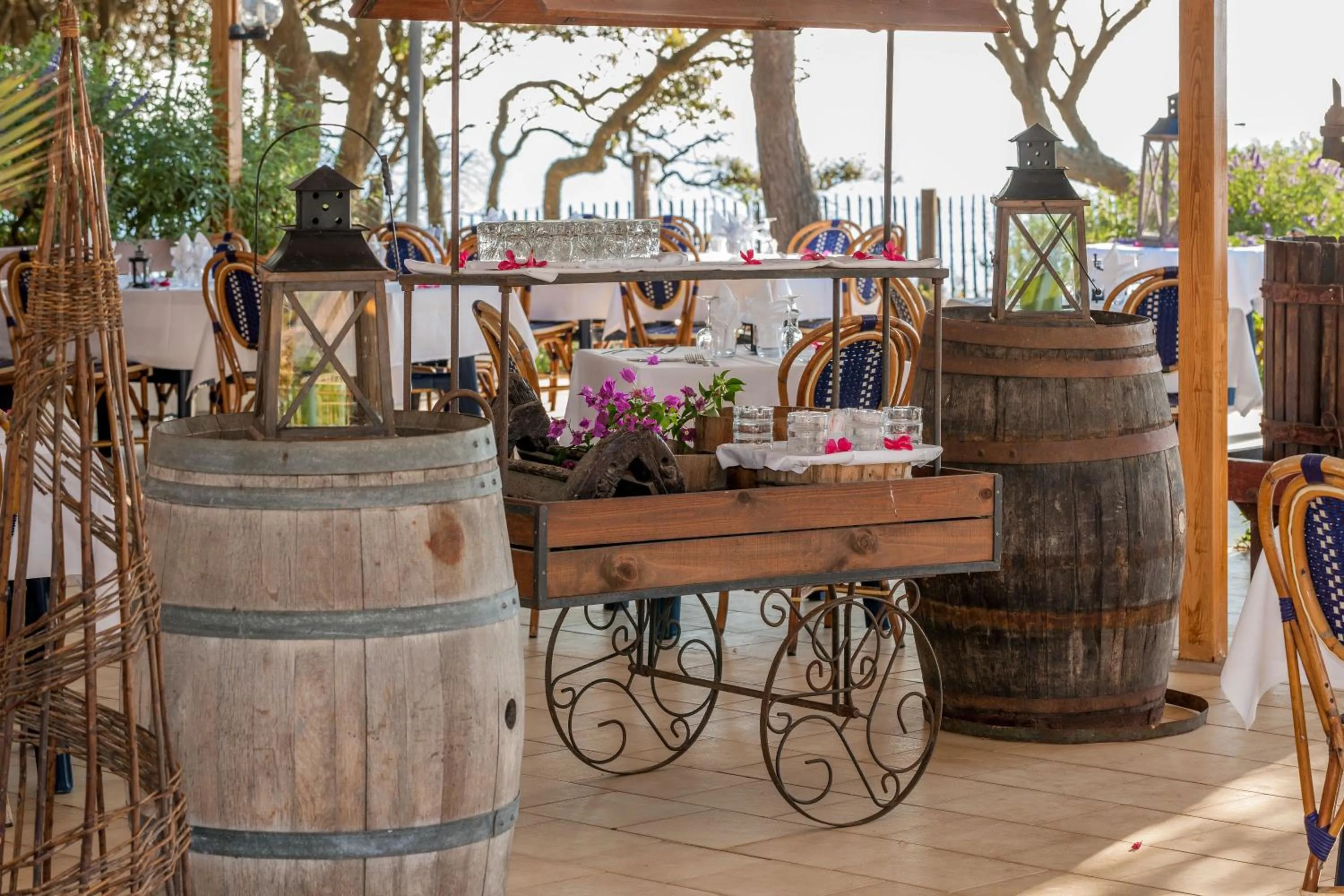 Decorative detail in Hotel Club Marina Viva