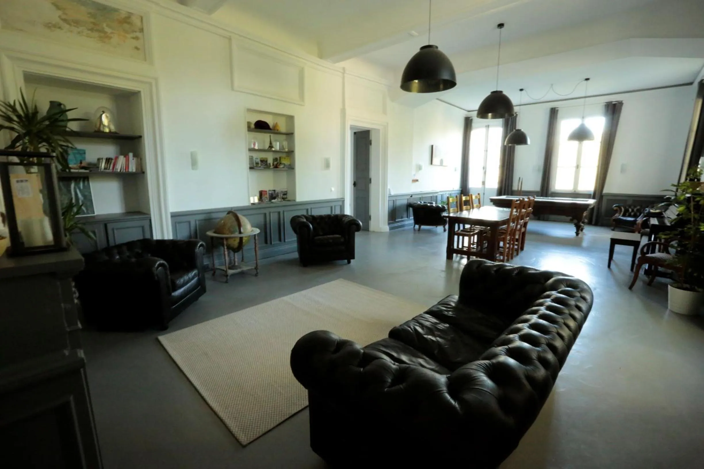 Living room in Chateau Saint Martin B&B