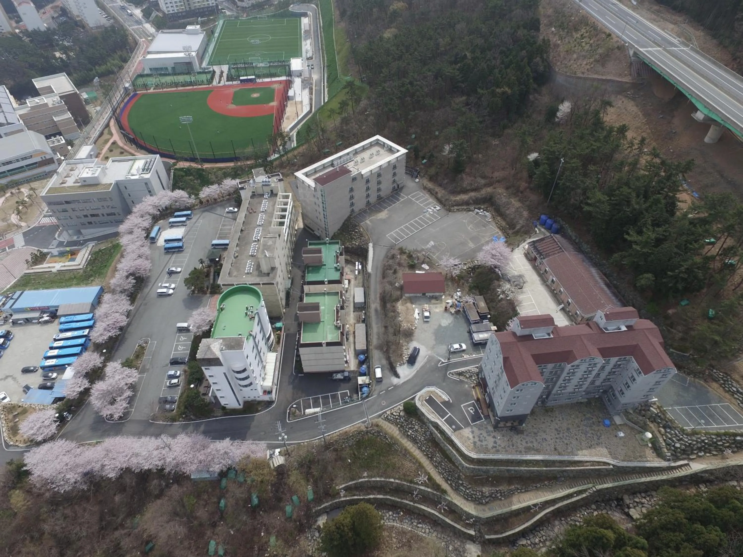 Bird's eye view in Geoje Oasis Hotel