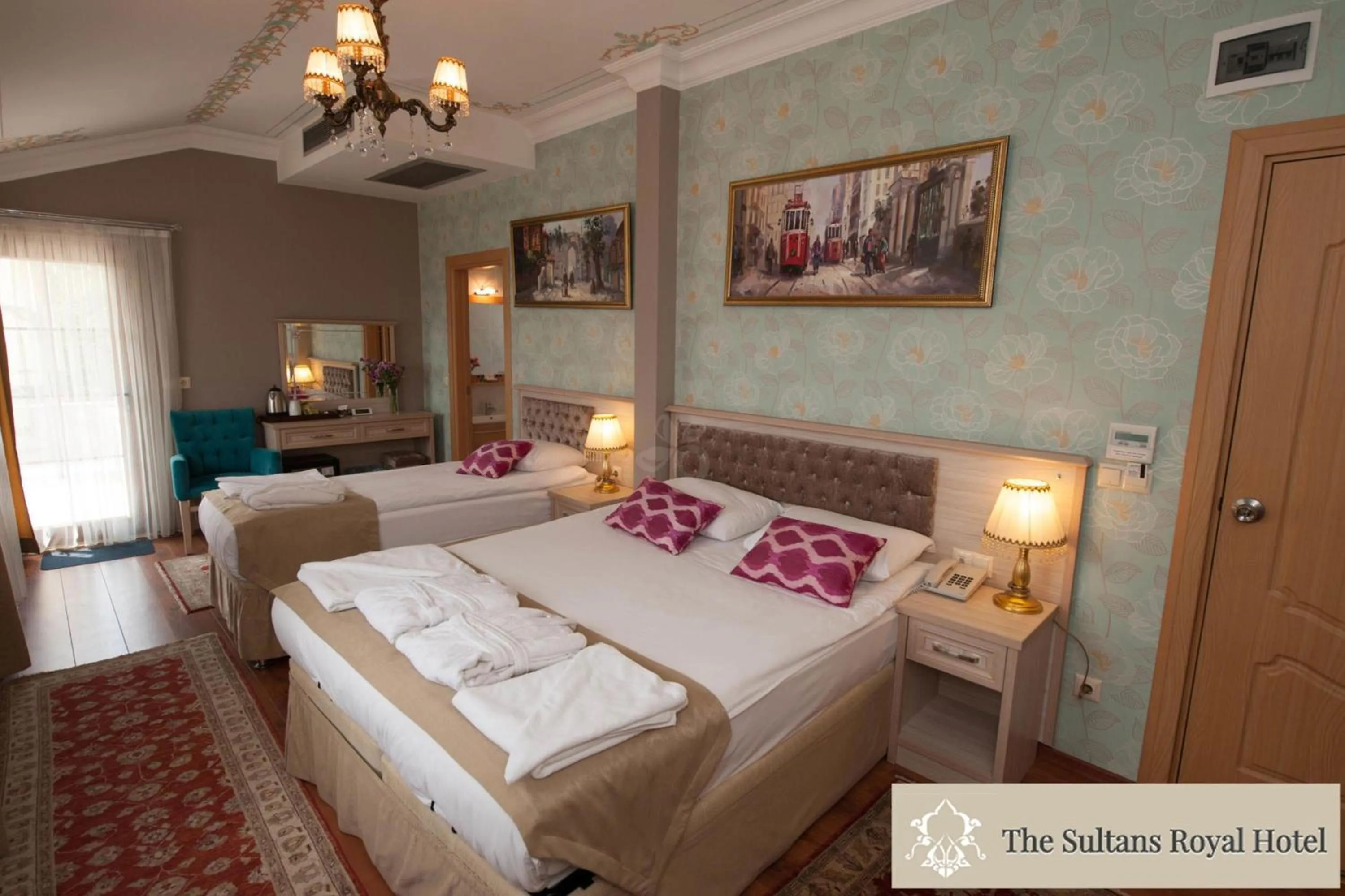 Photo of the whole room, Bed in Sultans Royal Hotel