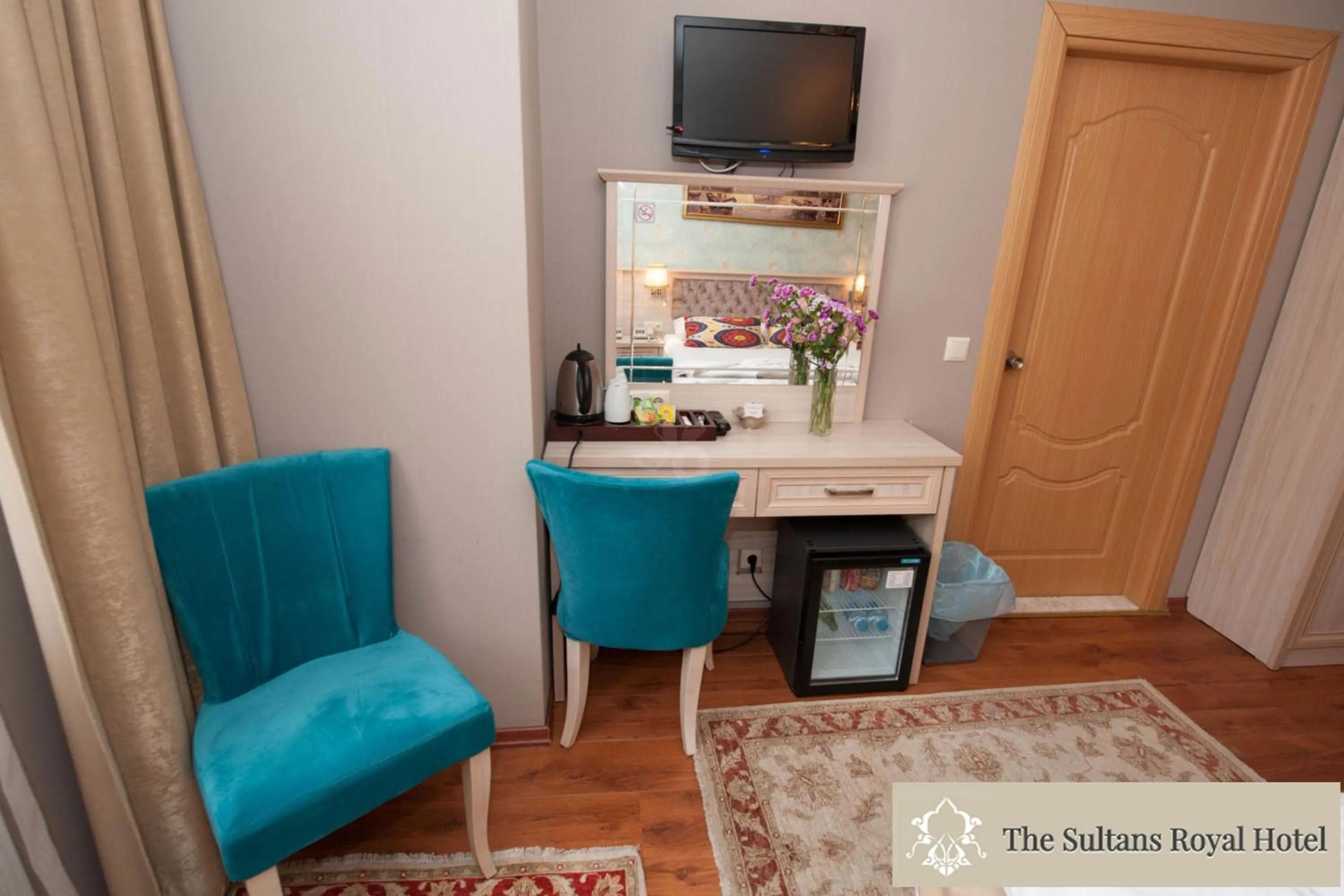 Seating area in Sultans Royal Hotel