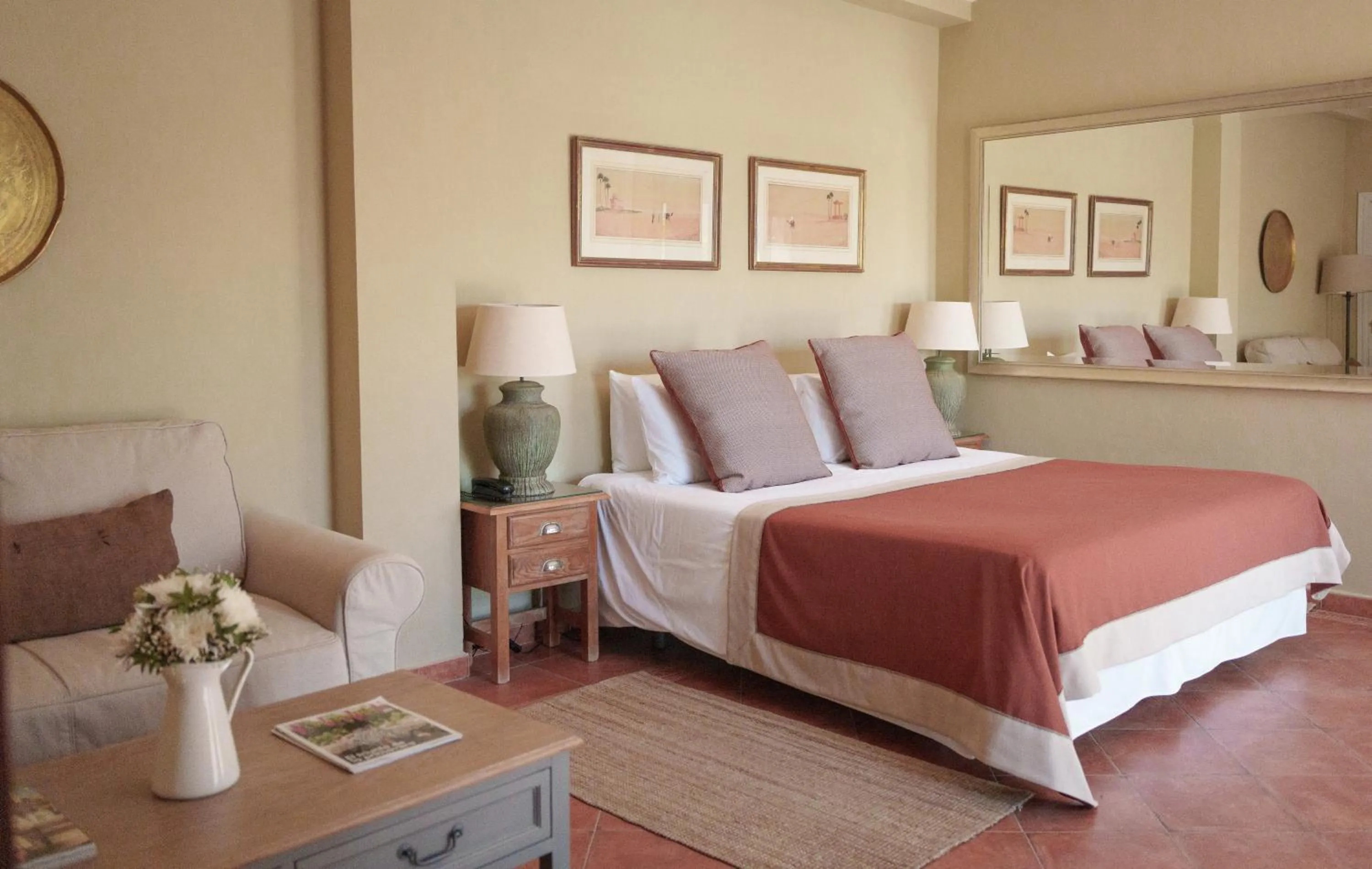 Bedroom, Bed in Las Palmeras del Califa