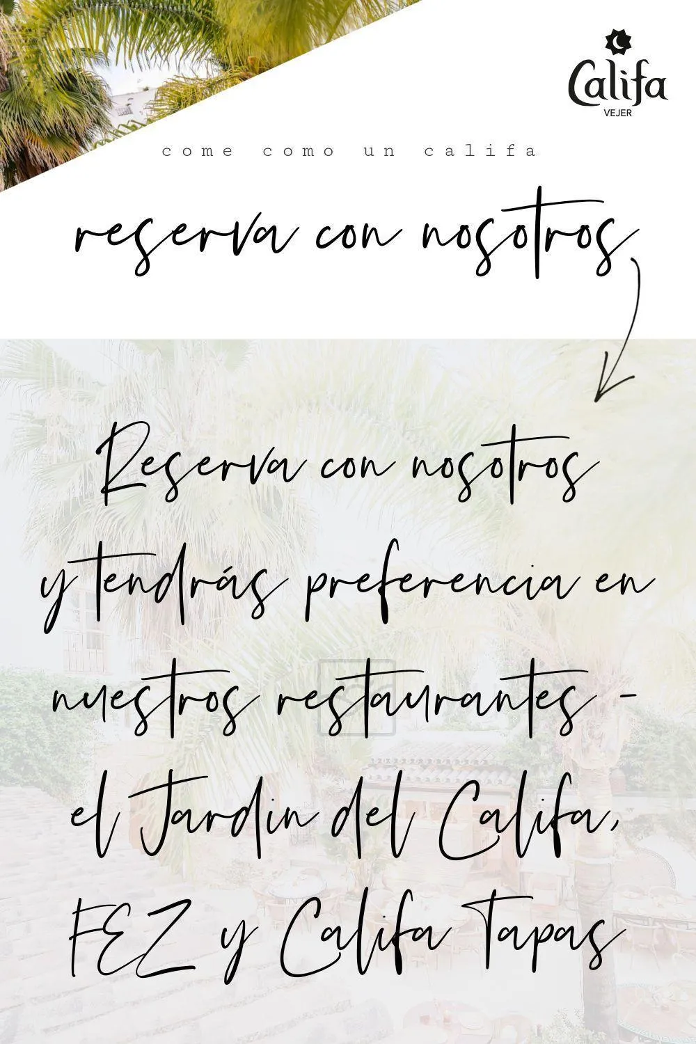 Restaurant/places to eat in Las Palmeras del Califa
