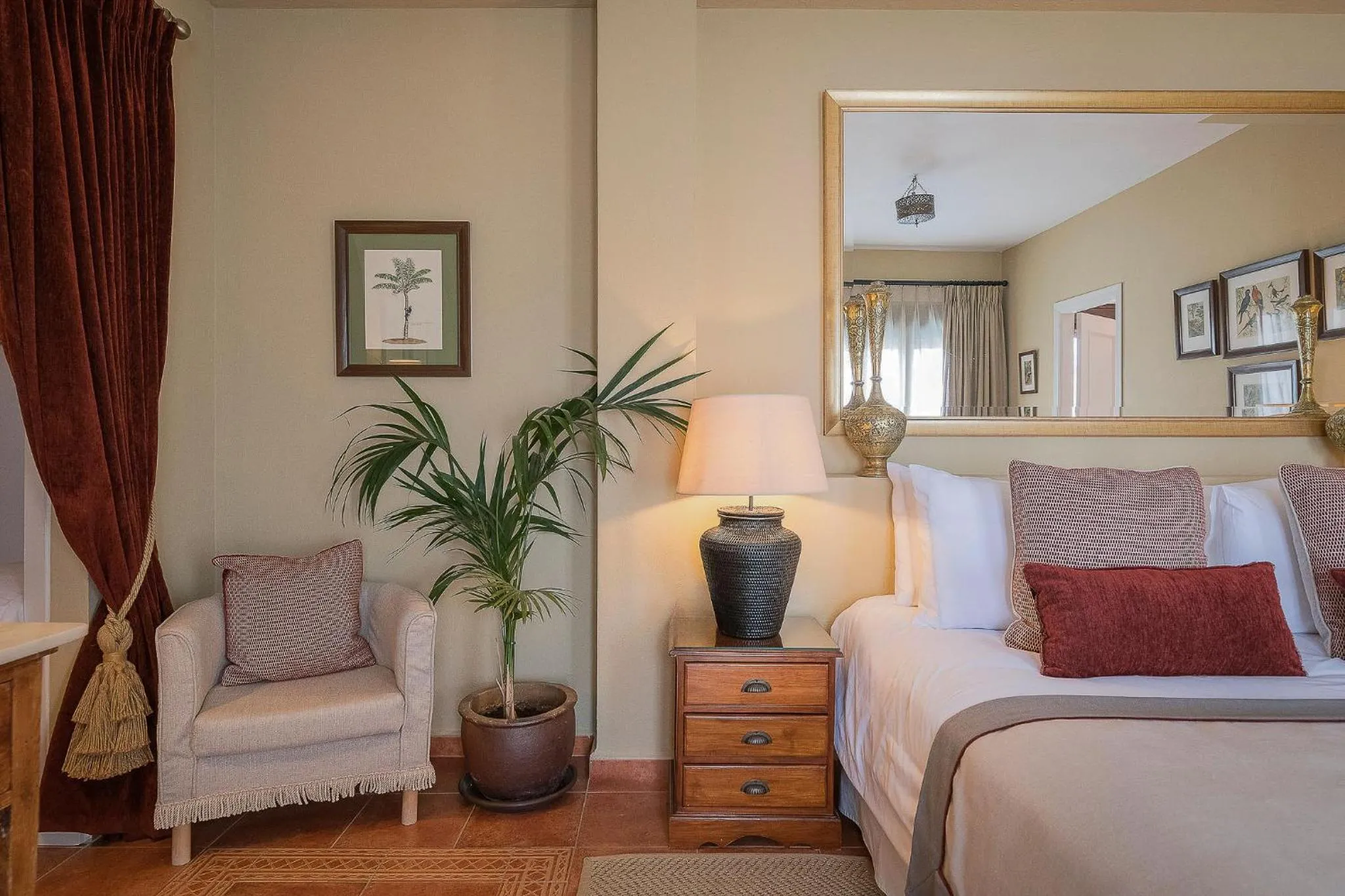 Bedroom, Bed in Las Palmeras del Califa