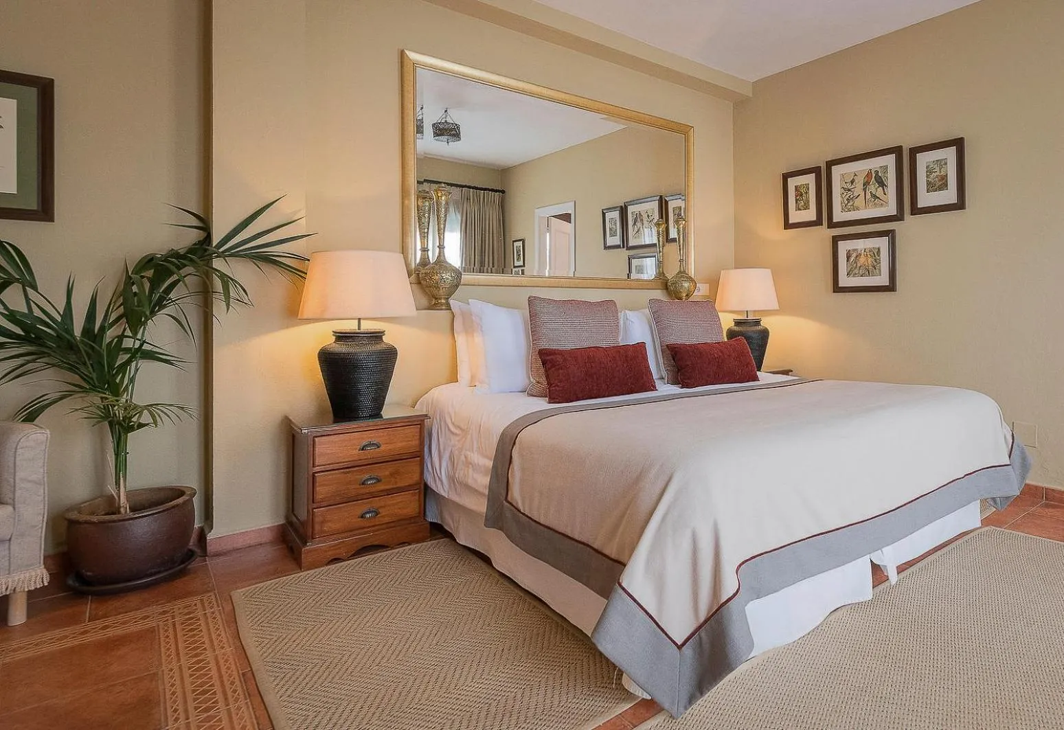 Bedroom, Bed in Las Palmeras del Califa