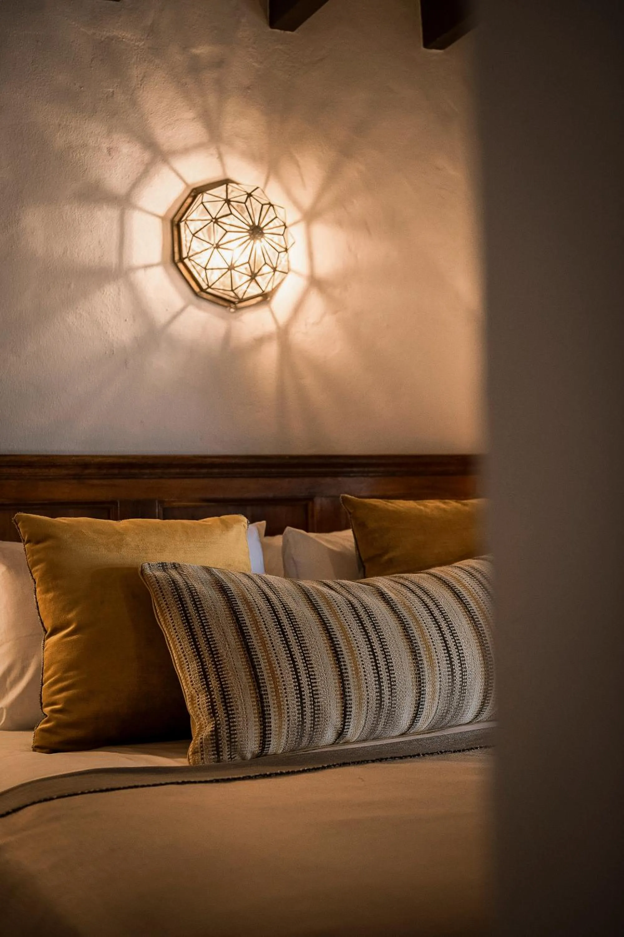 Decorative detail, Bed in Las Palmeras del Califa