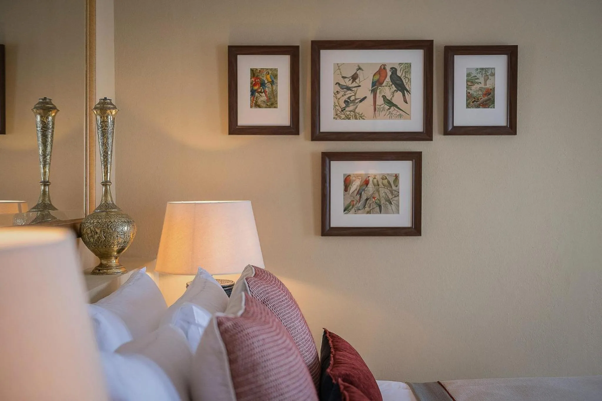 Decorative detail, Bed in Las Palmeras del Califa