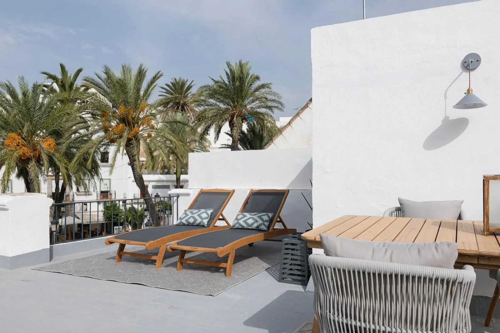 sunbed in Las Palmeras del Califa