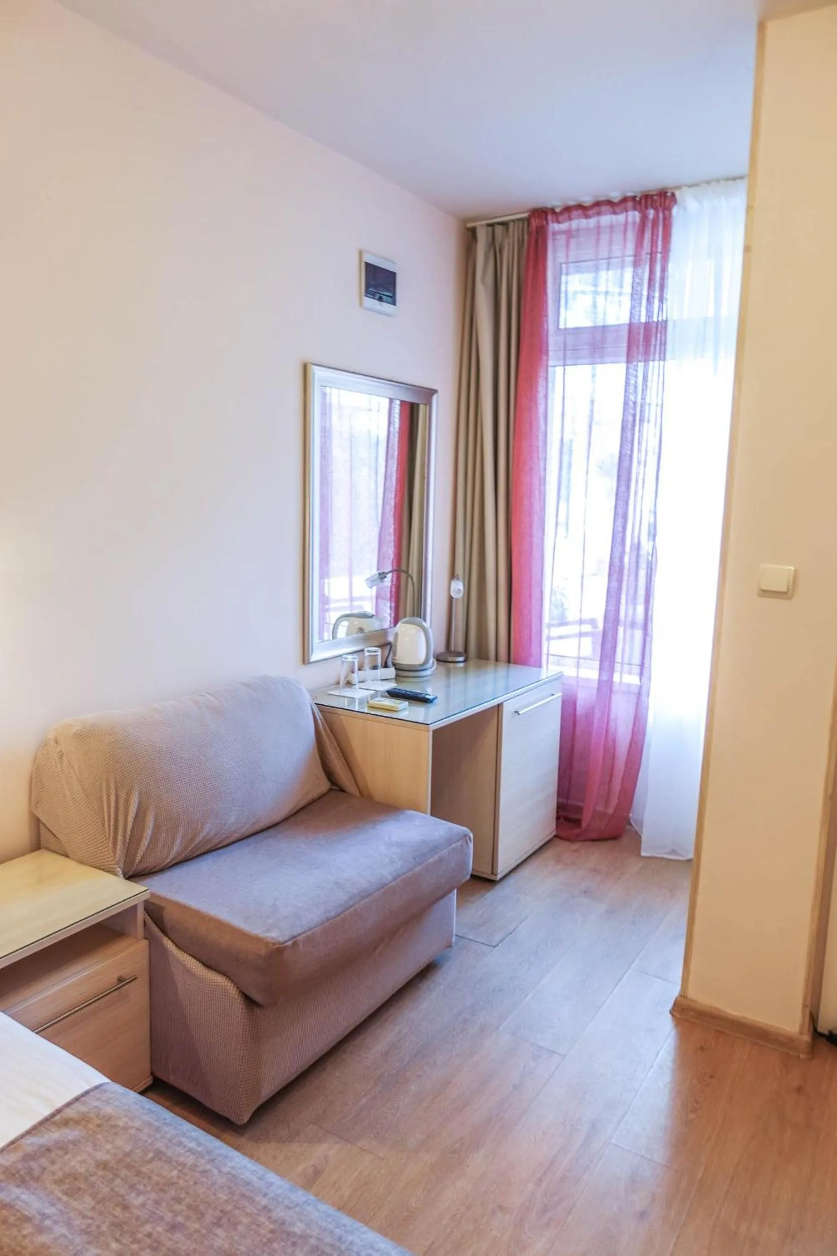 Bed in Hotel Acropolis