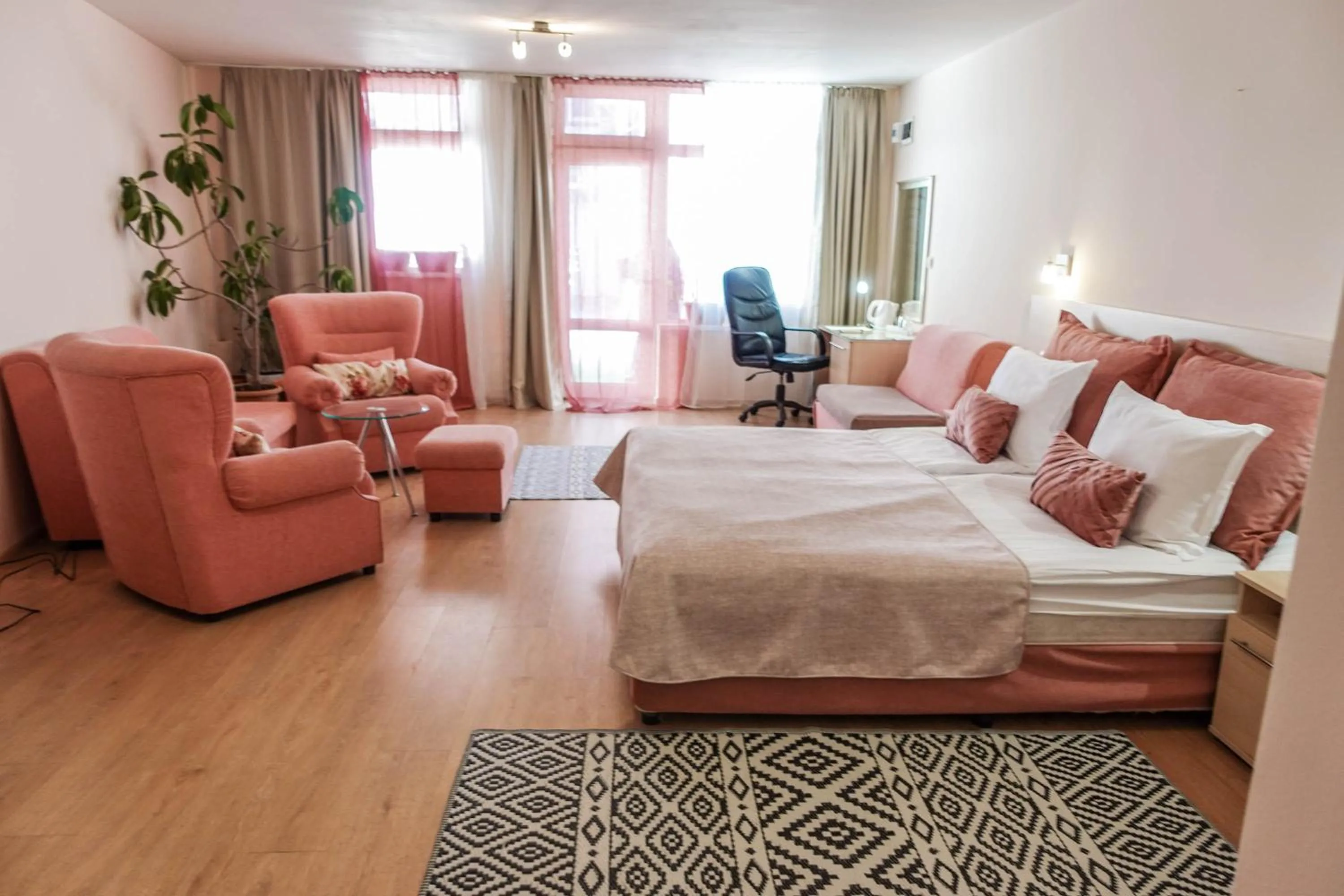 Bed in Hotel Acropolis