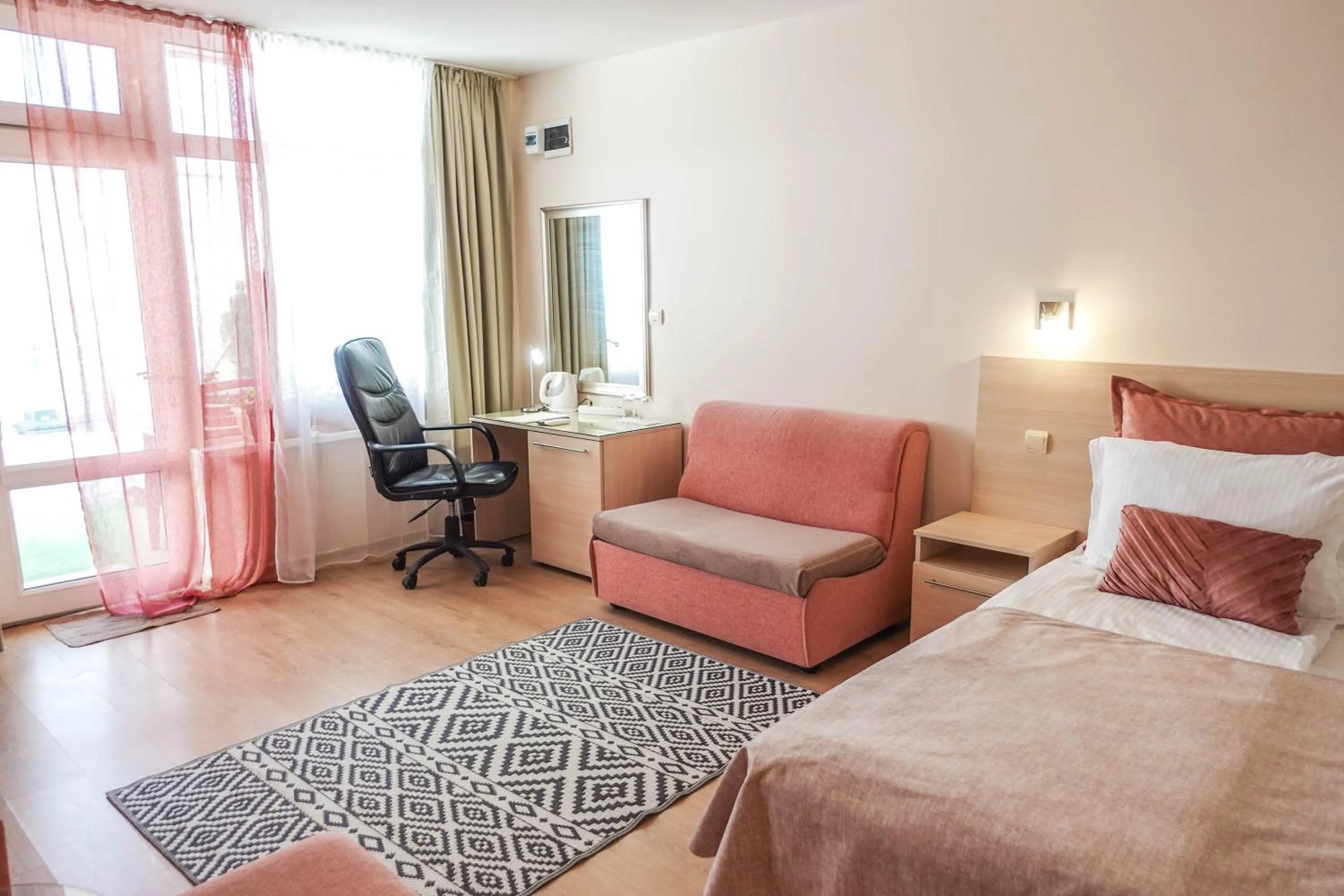 Bed in Hotel Acropolis