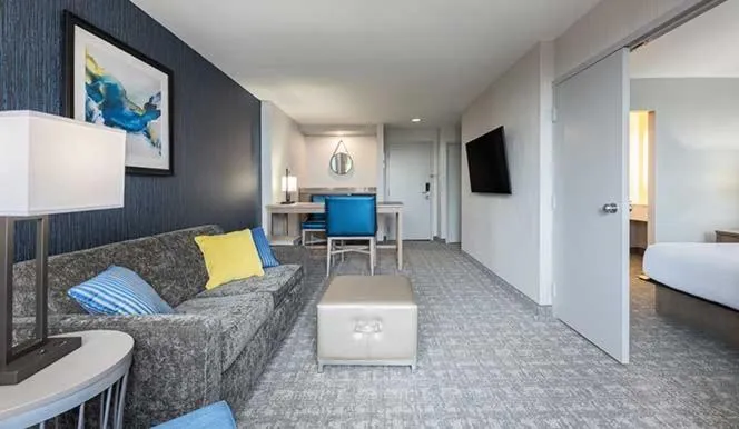 Living room, Bed in The Simon Hotel Sydney