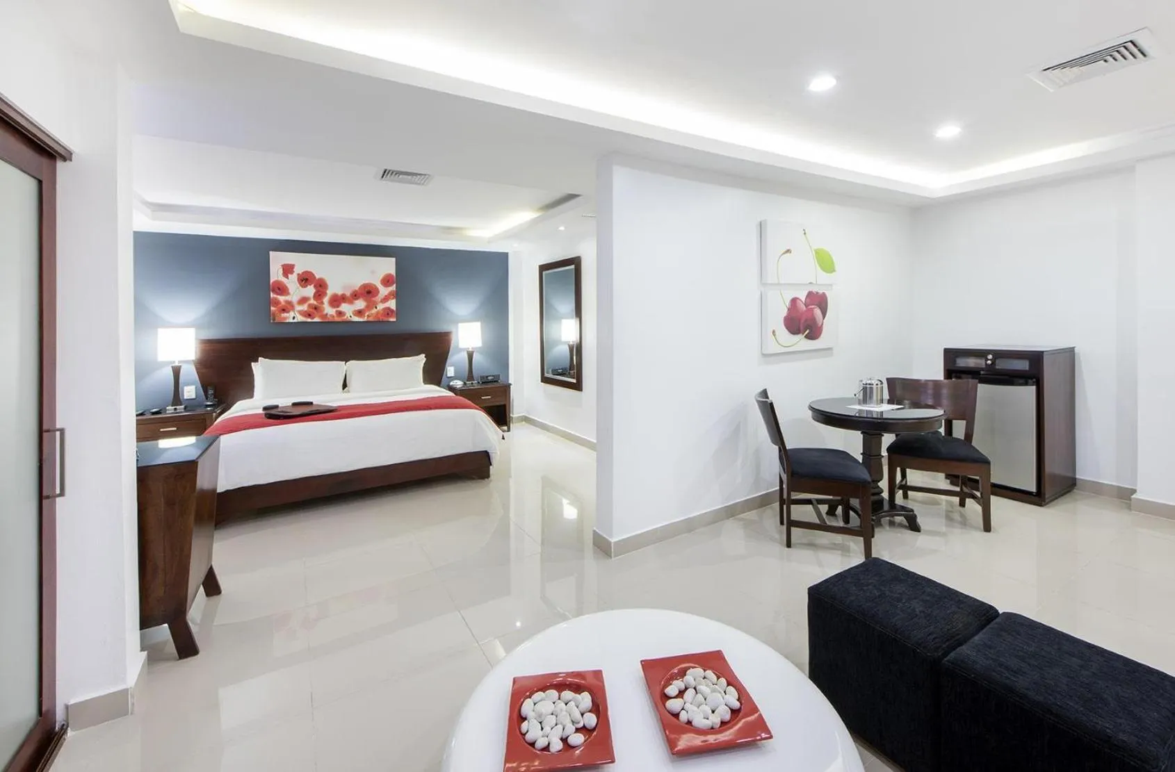 View (from property/room), Bed in Hodelpa Centro Plaza