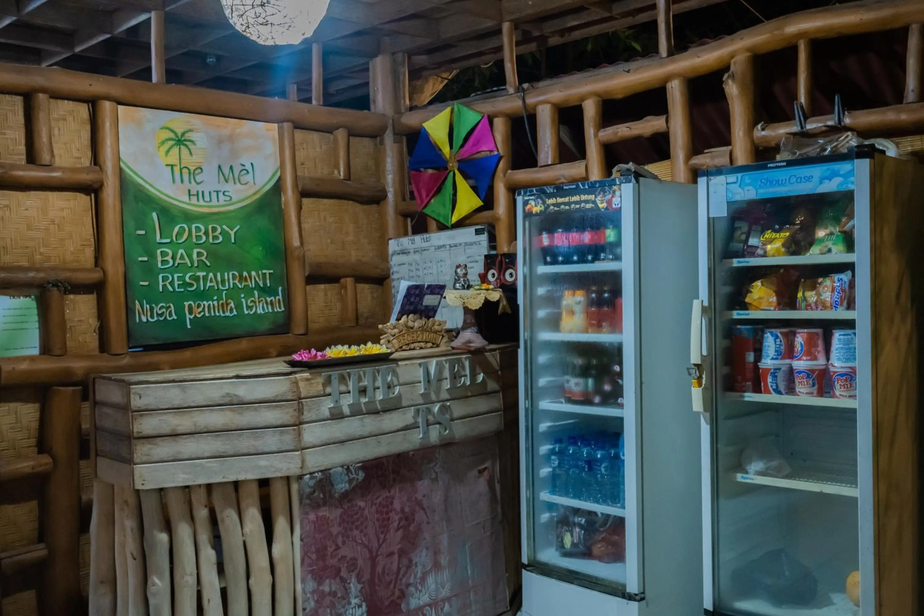 Lobby or reception in The Mel Huts