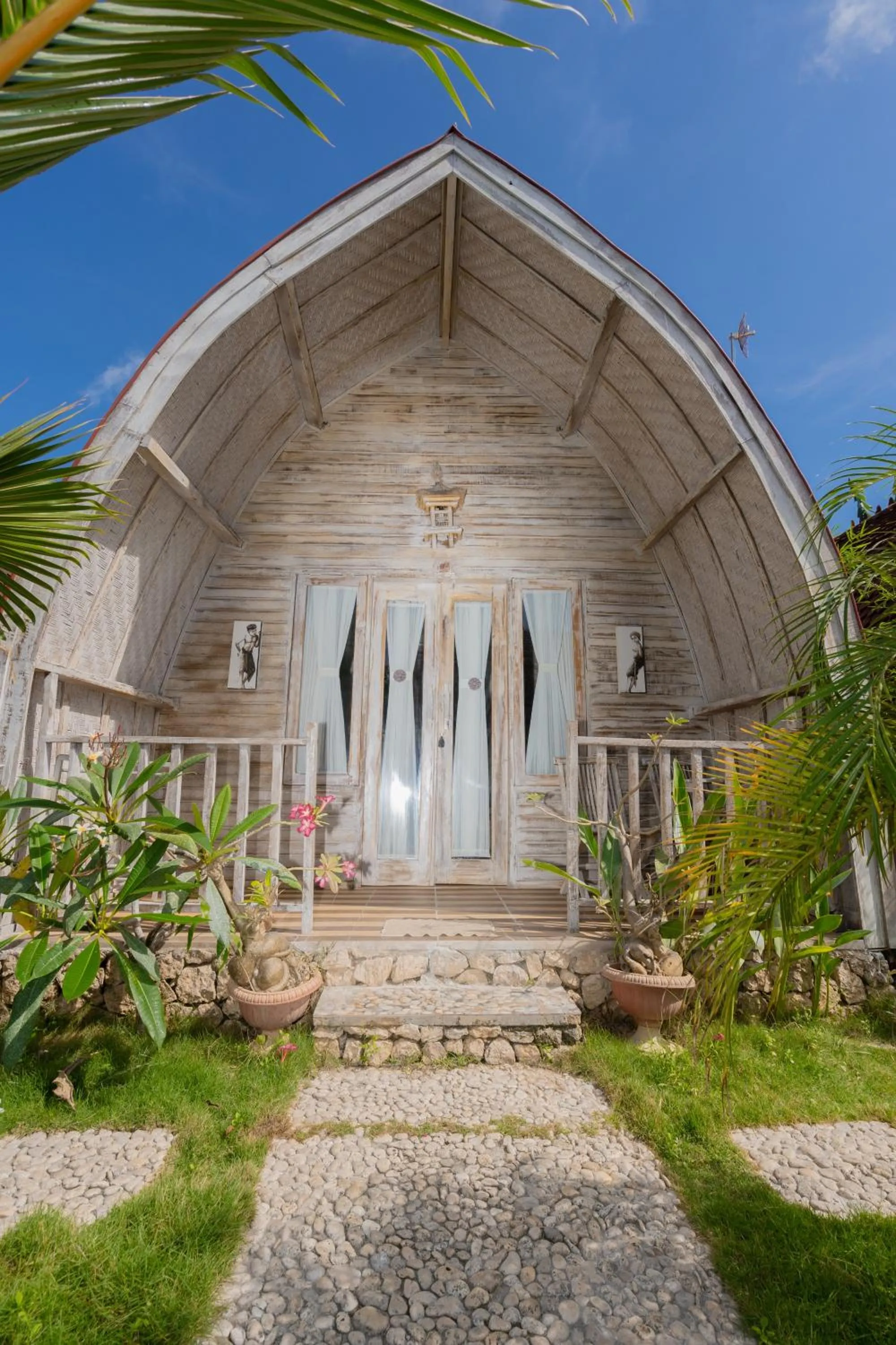Property building in The Mel Huts