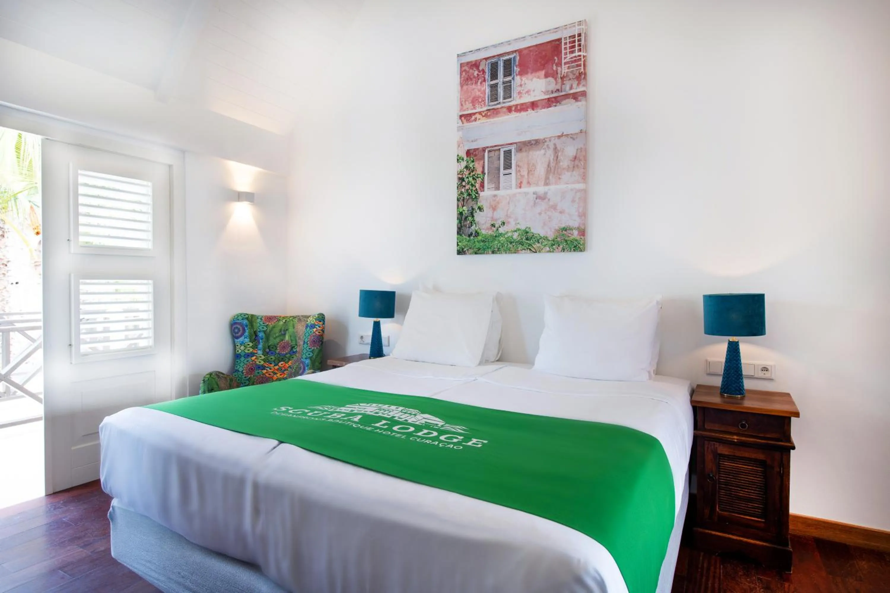 Bedroom, Bed in Scuba Lodge City Beach