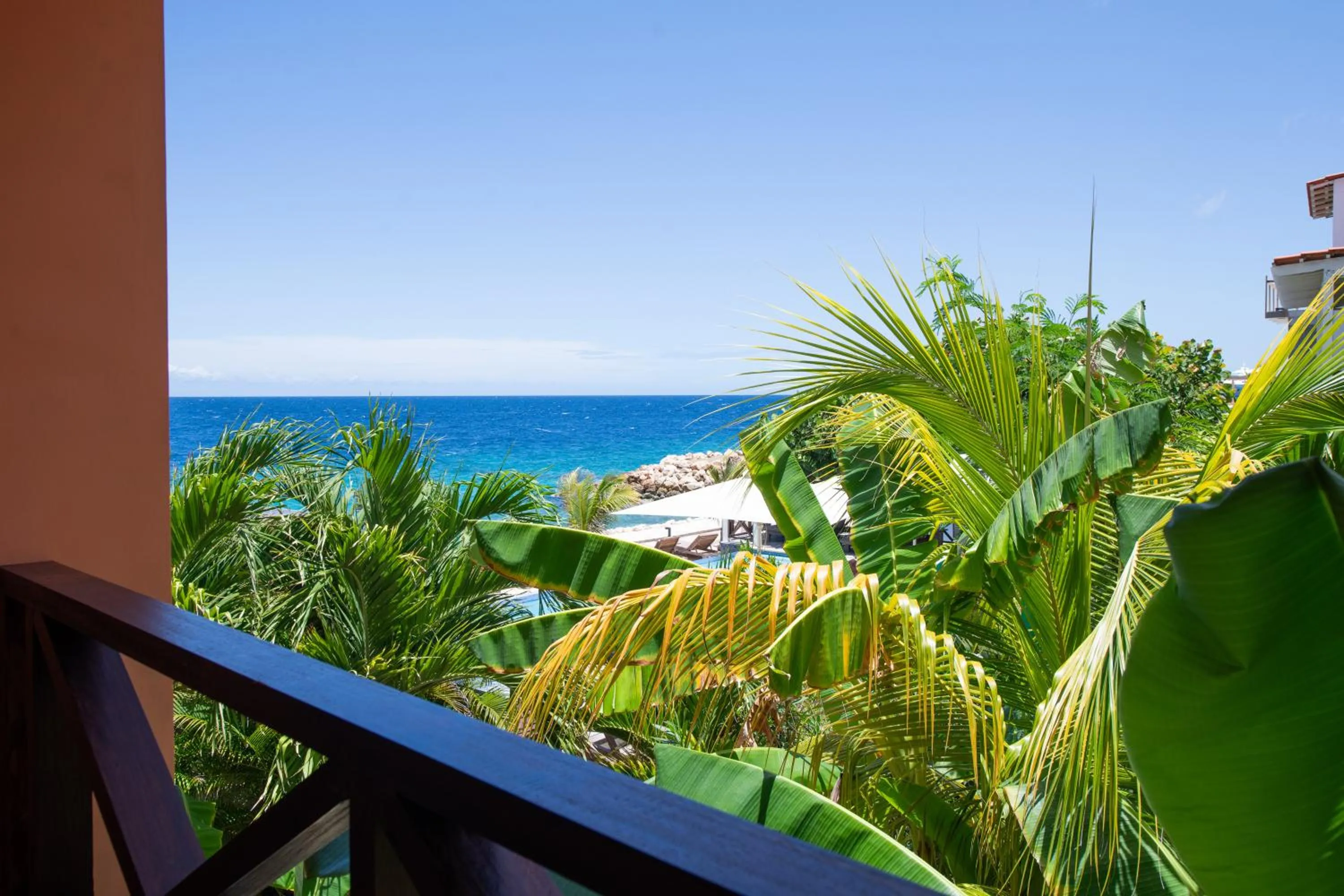 Sea view in Scuba Lodge City Beach