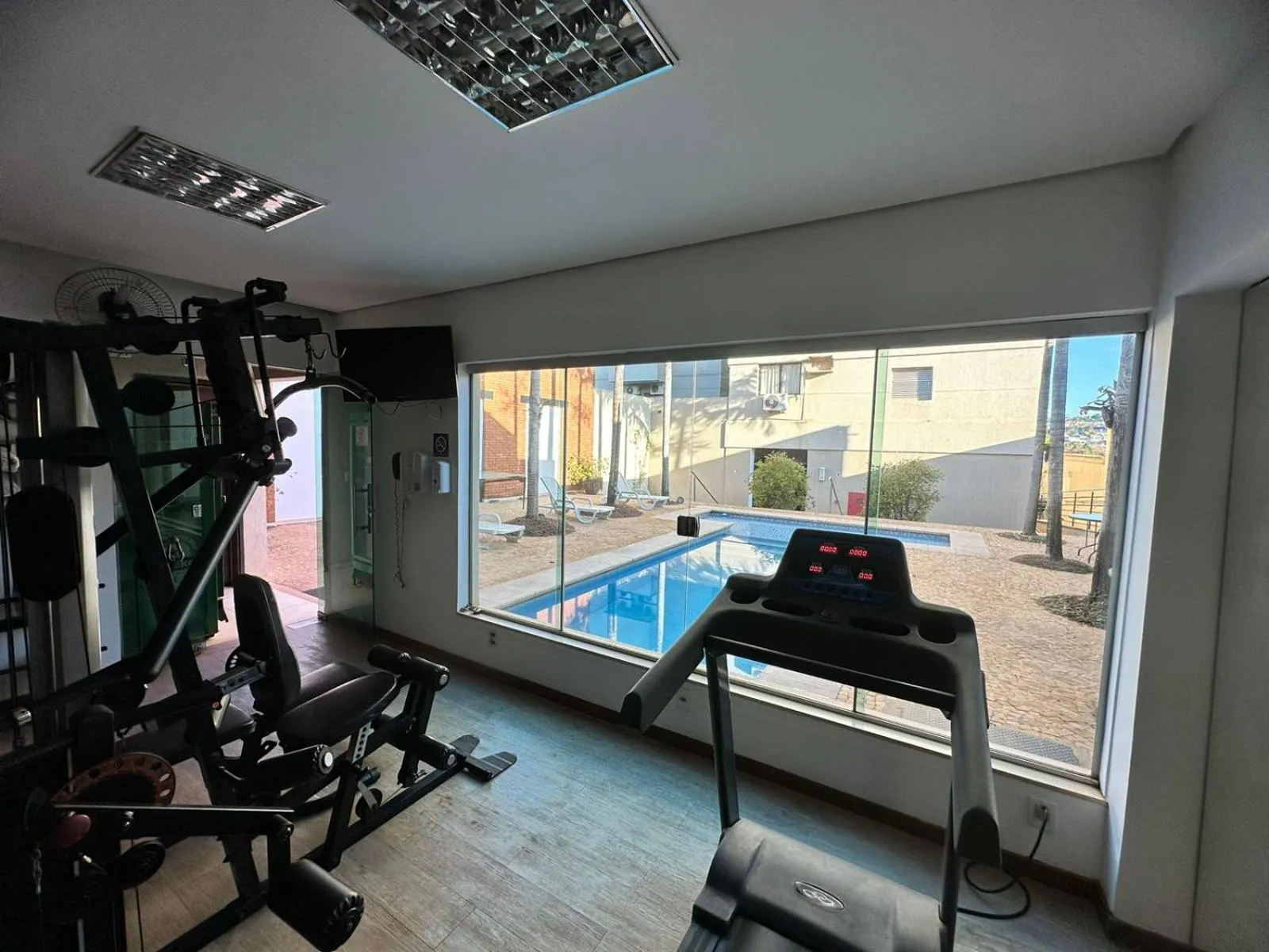 Fitness centre/facilities in Oasis Tower Hotel