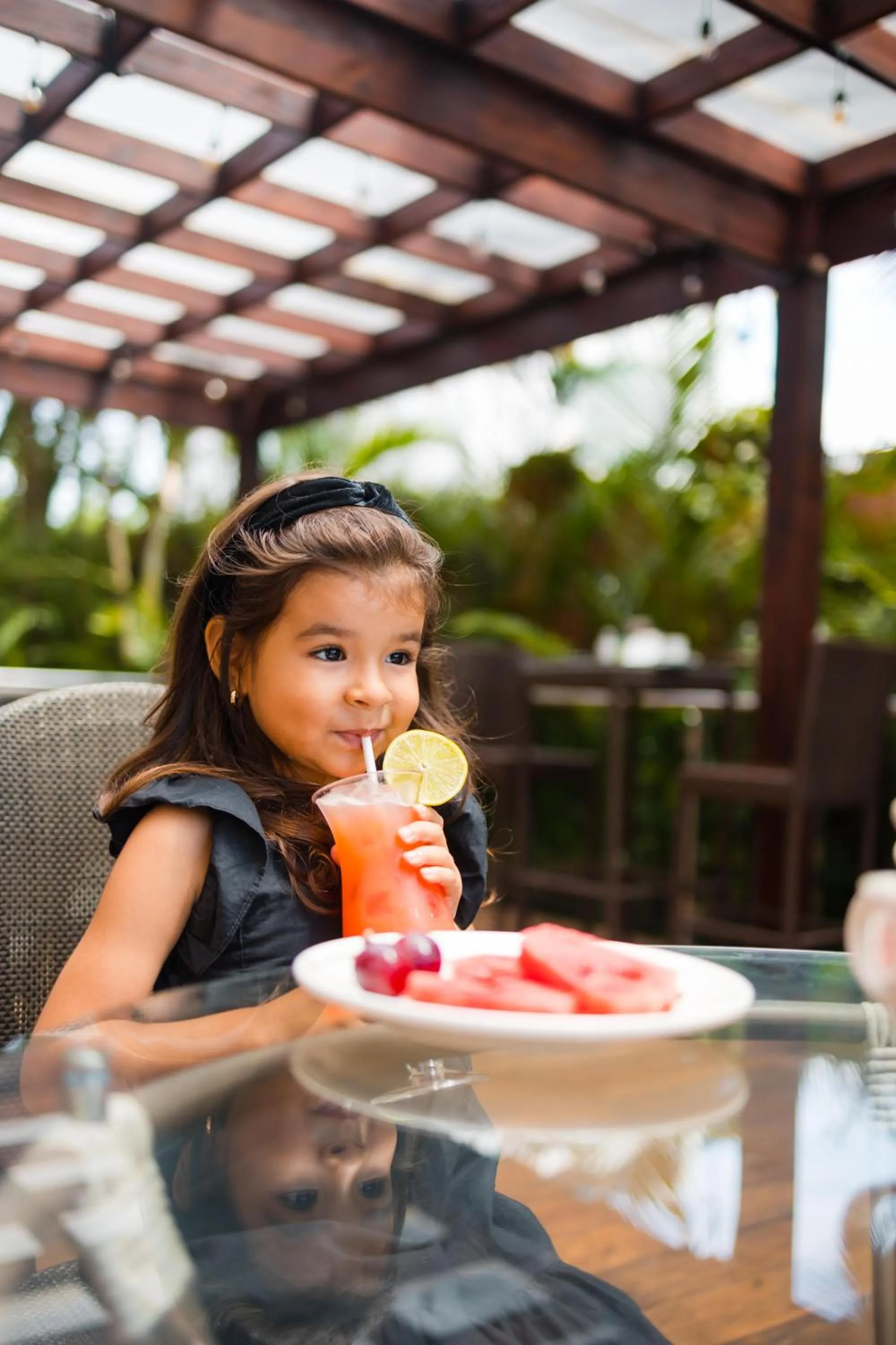 Family in Hodelpa Garden Court