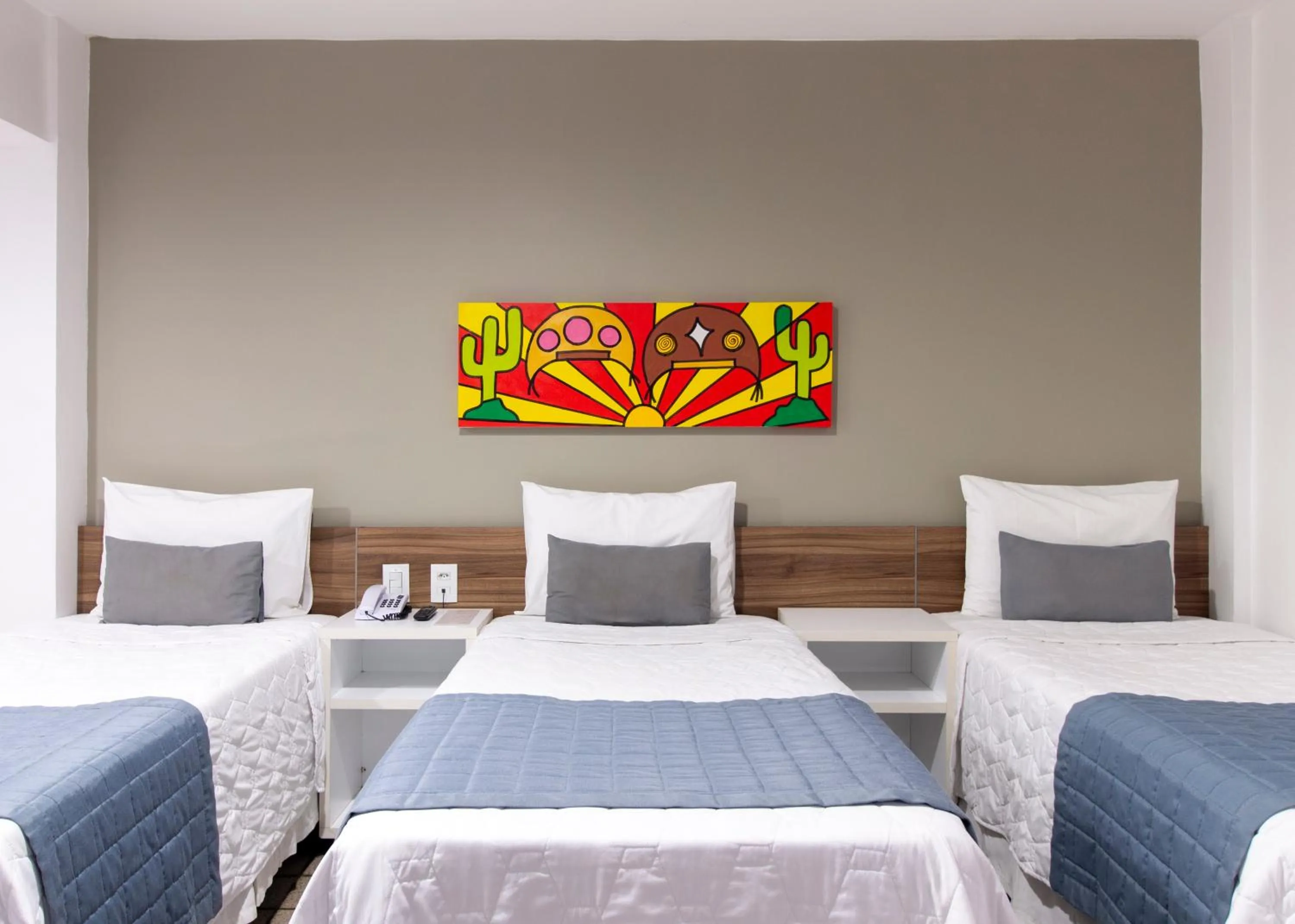 Bed in Citi Hotel Express Caruaru