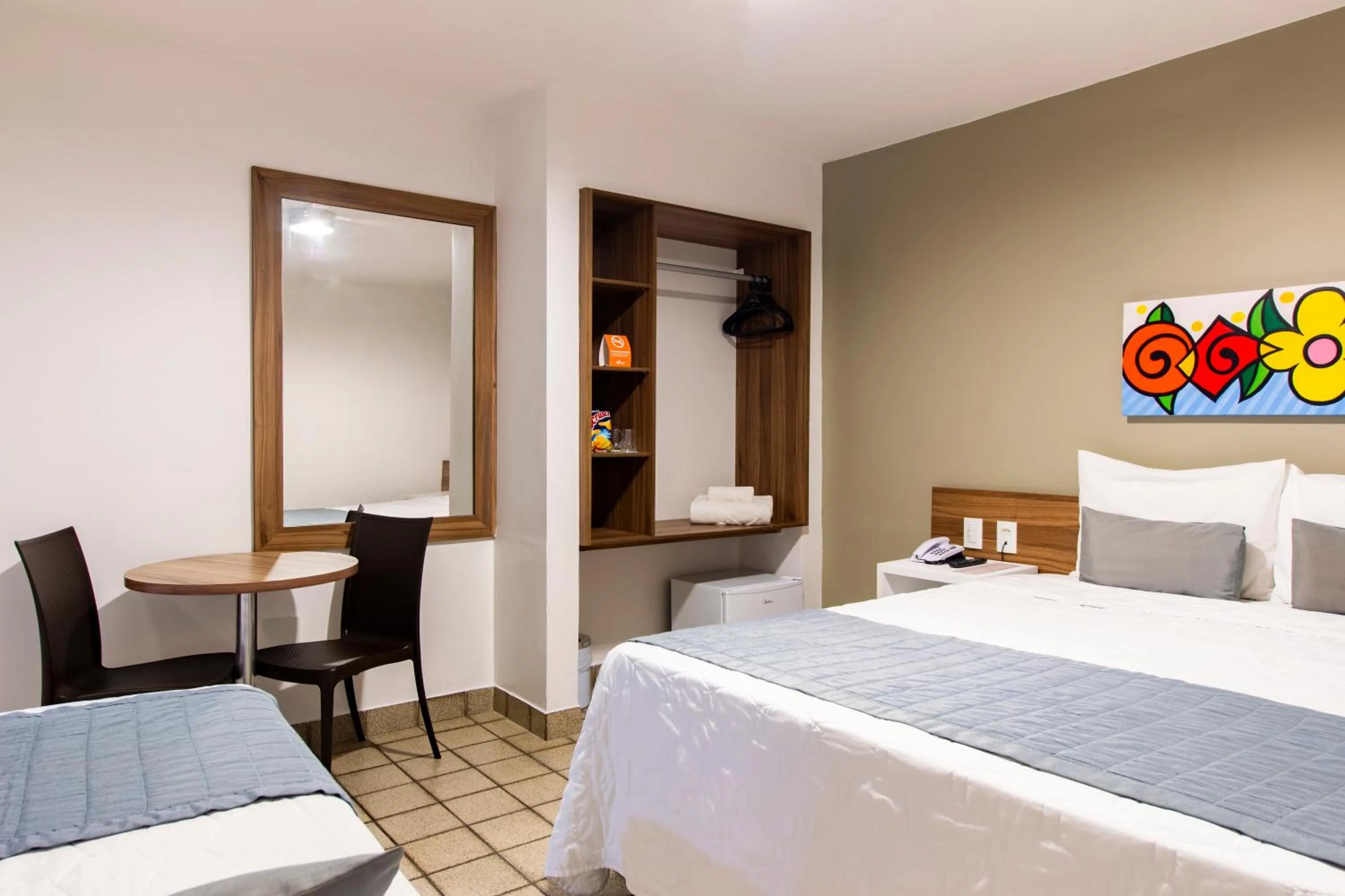 Bed in Citi Hotel Express Caruaru