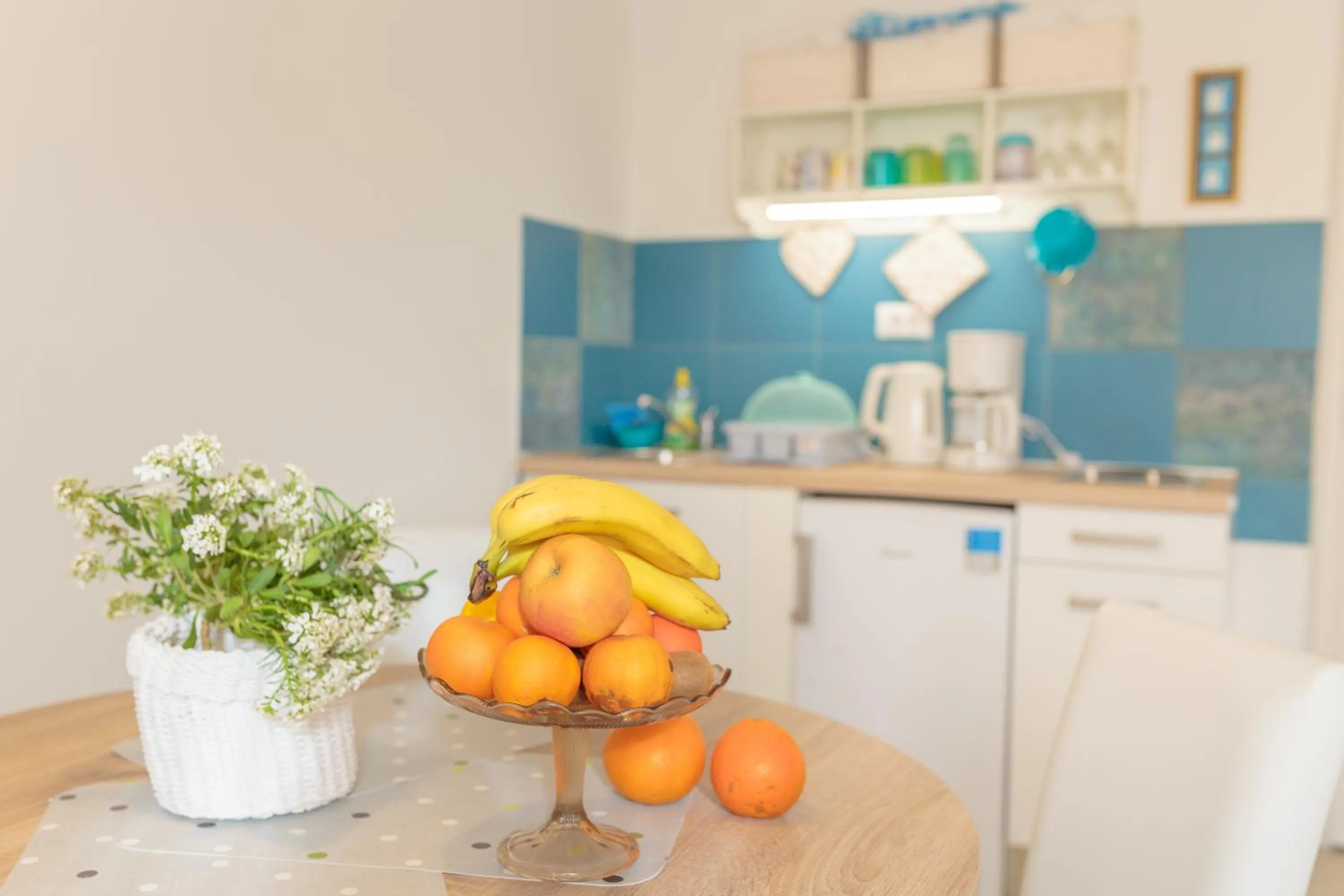 Kitchen or kitchenette in Music Apartment