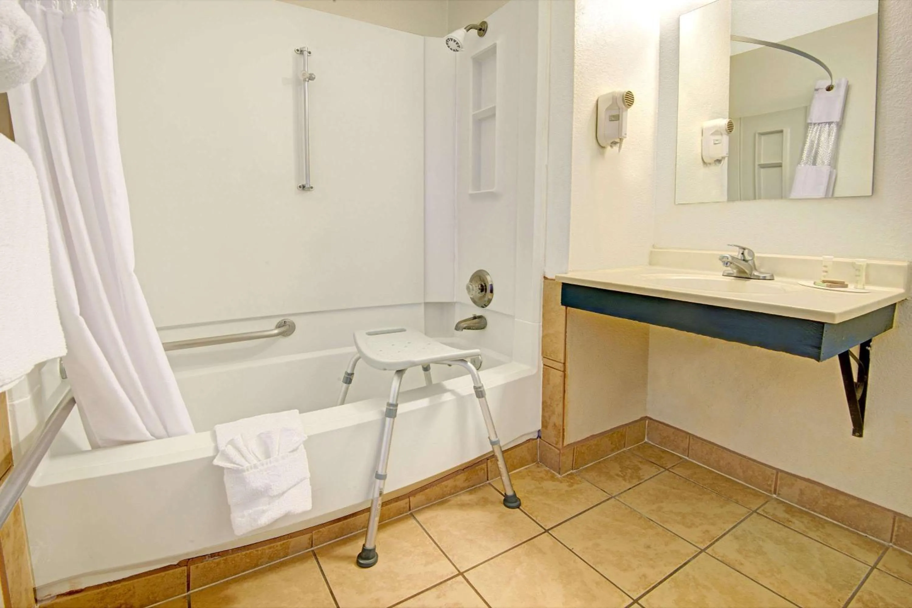 Bathroom in Super 8 by Wyndham Las Cruces University Area