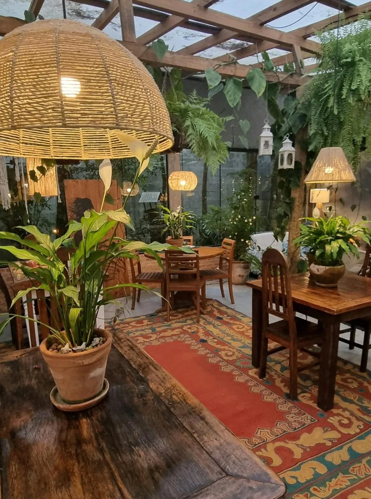 Restaurant/places to eat in Pousada Santarina