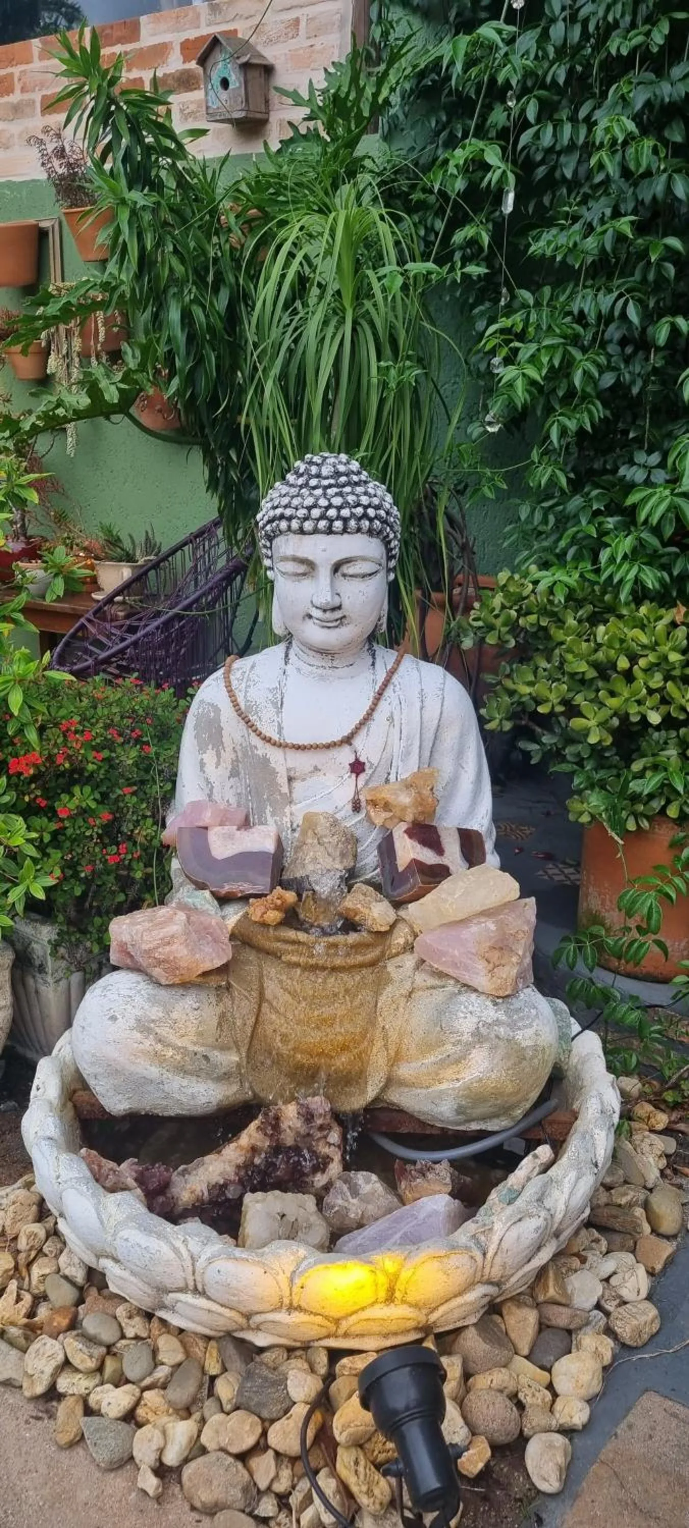 Garden in Pousada Santarina