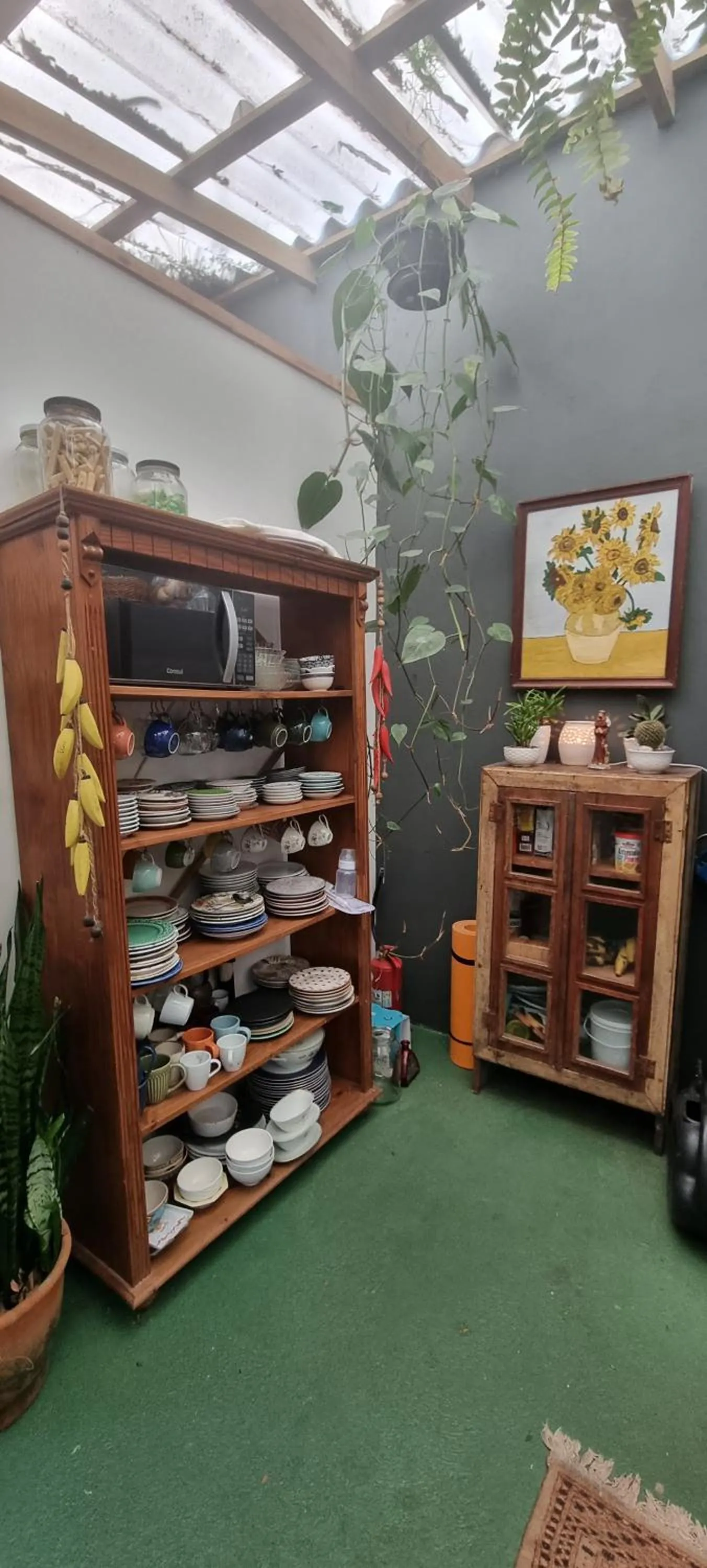 Dining area in Pousada Santarina