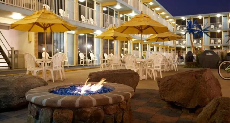 Patio in Blue Palms Resort