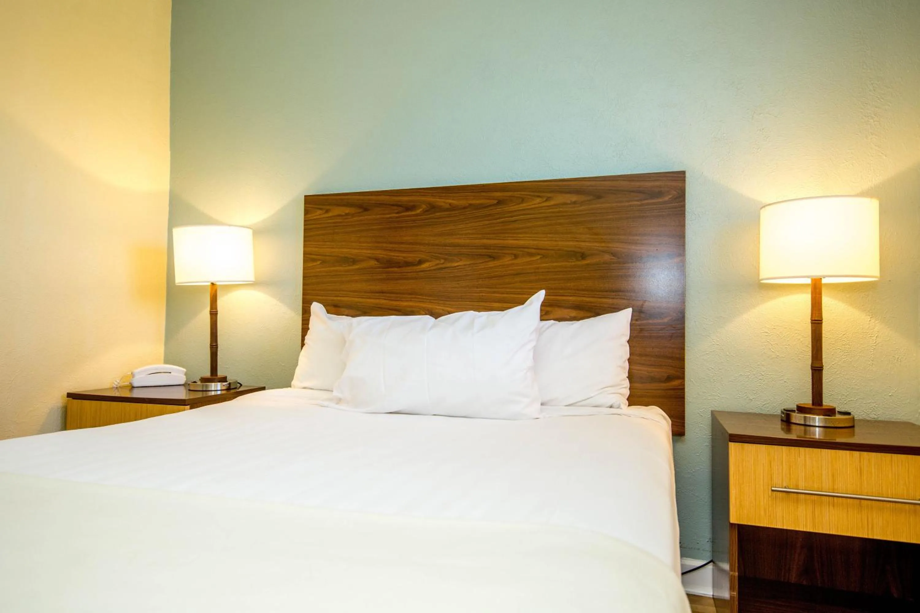 Bed in Blue Palms Resort