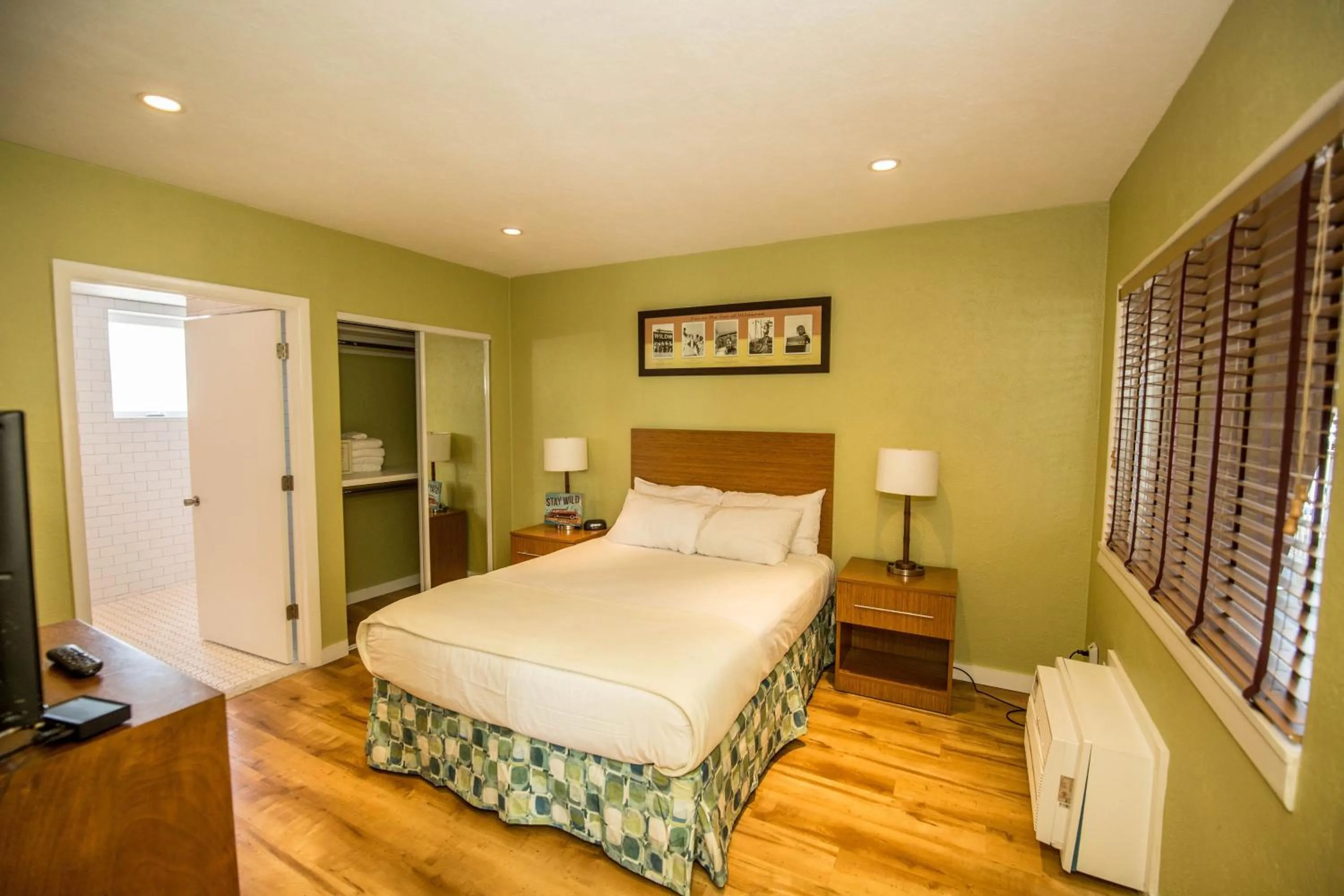 Bed in Blue Palms Resort