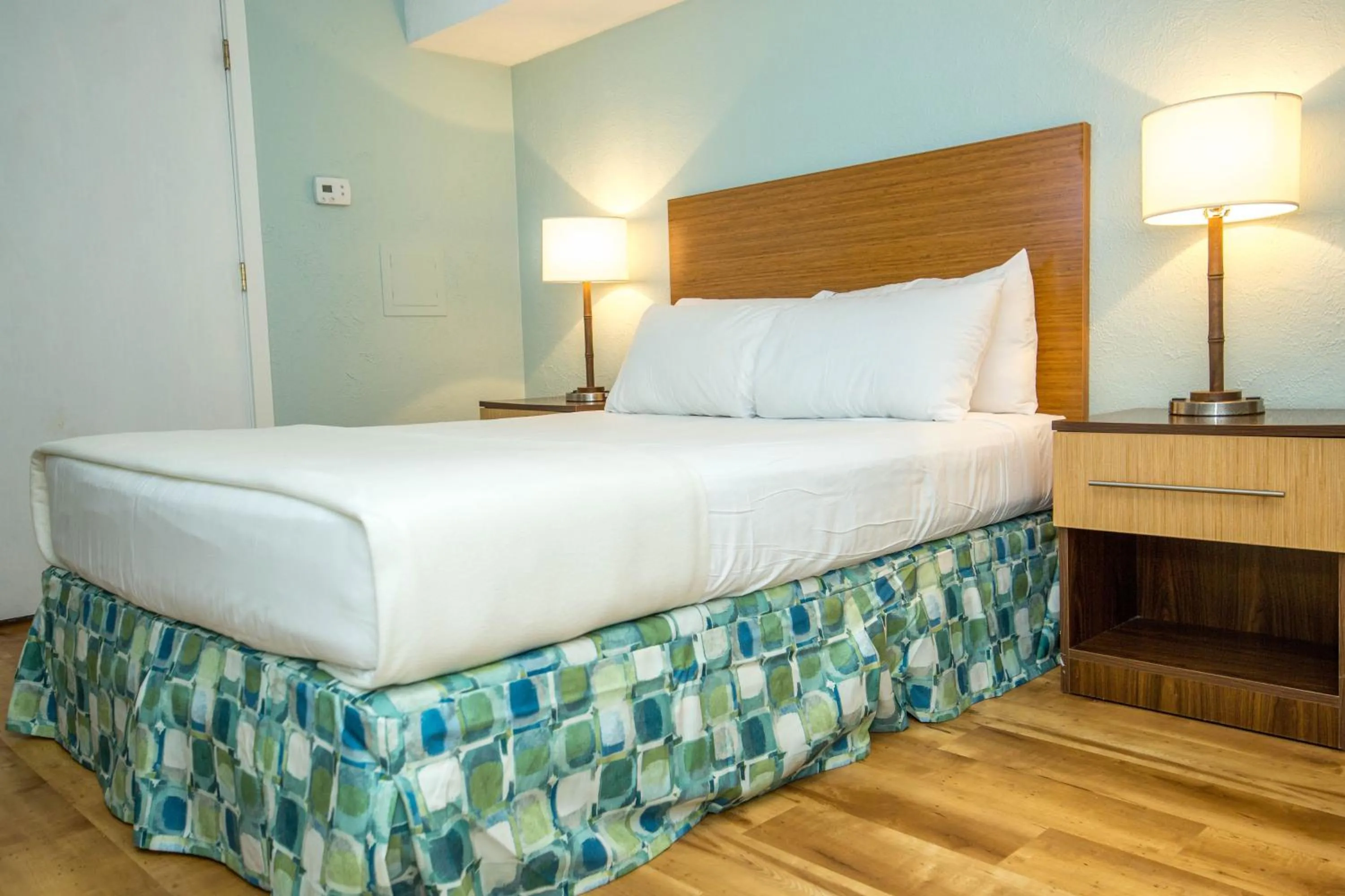 Bed in Blue Palms Resort