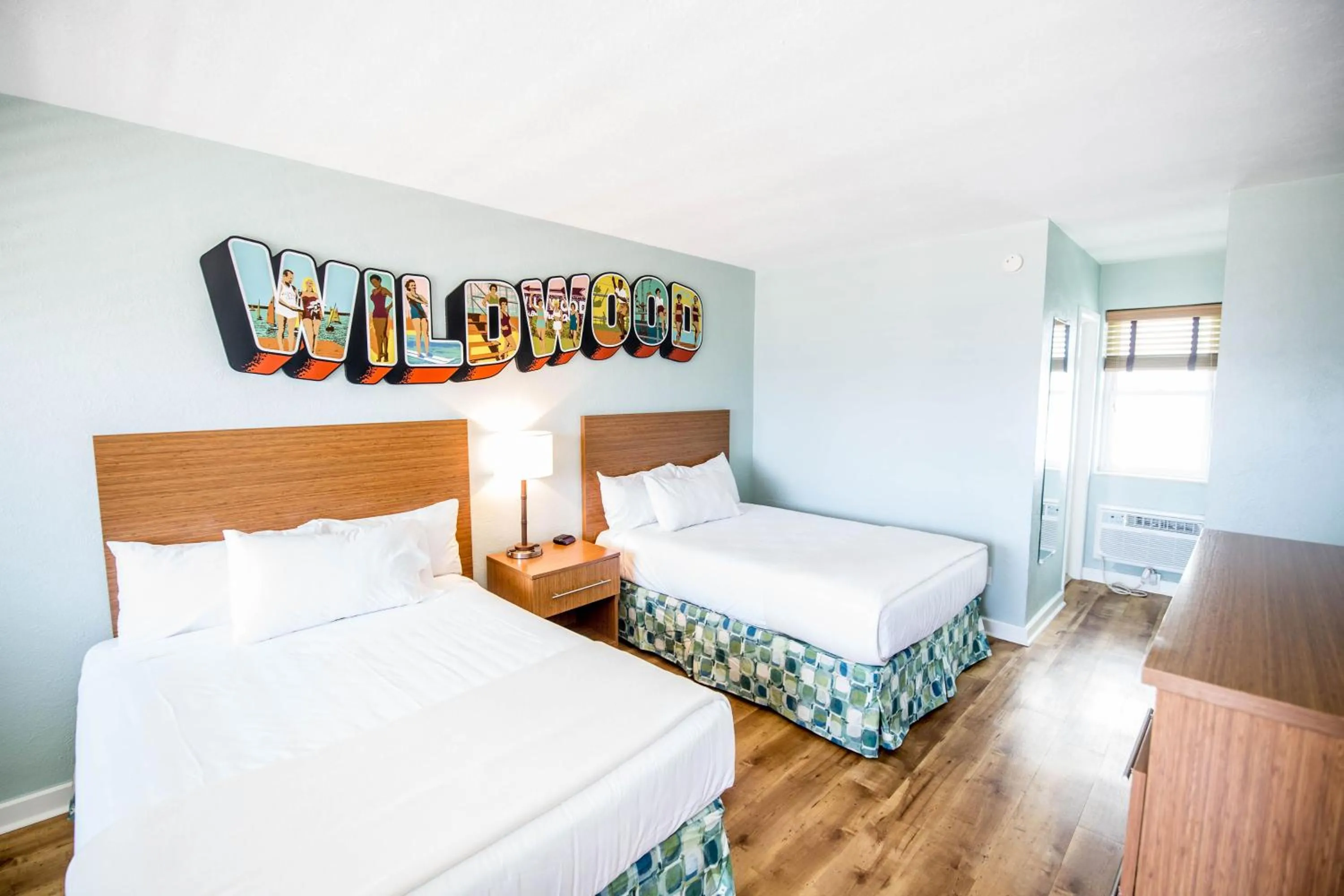 Bed in Blue Palms Resort