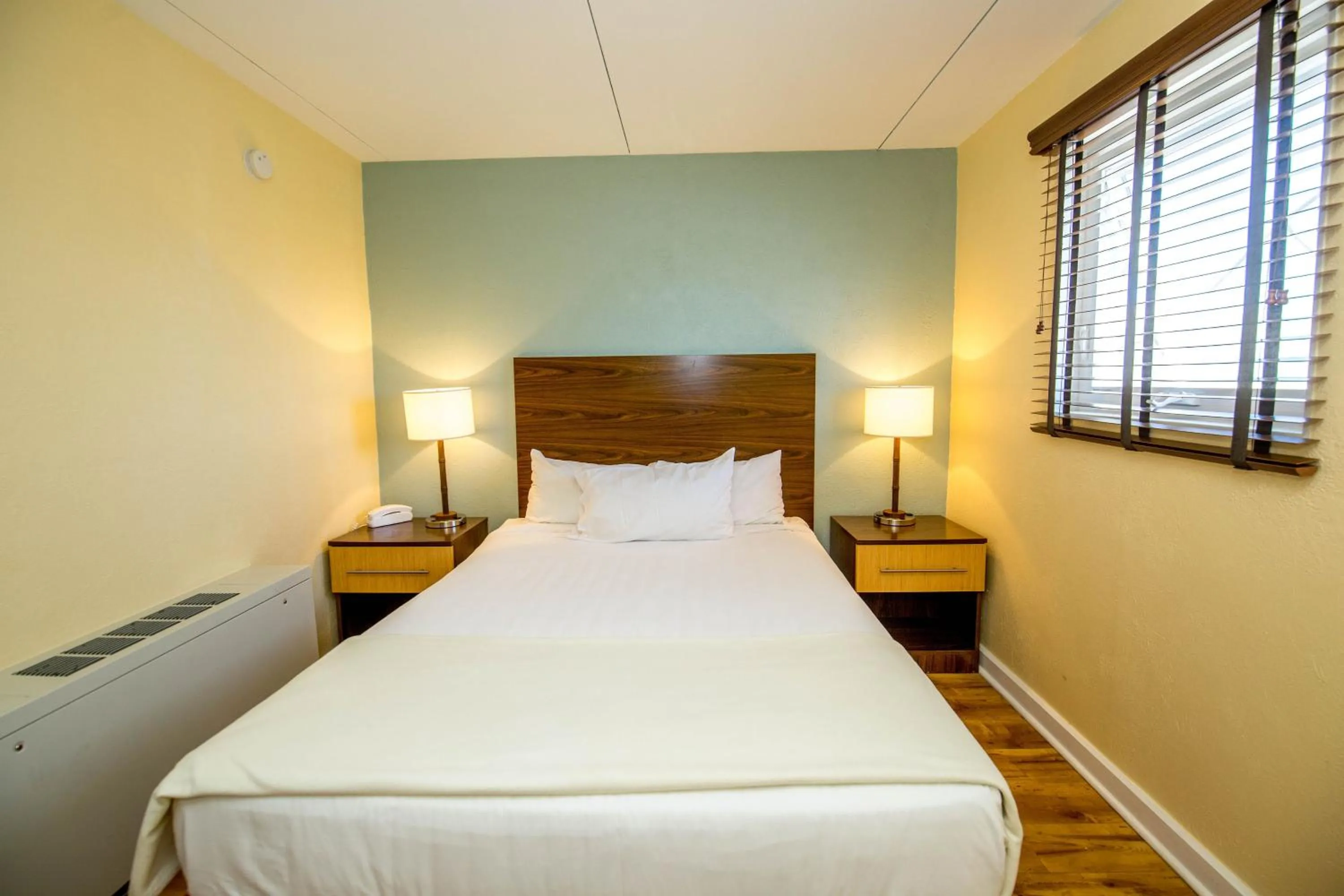 Bed in Blue Palms Resort
