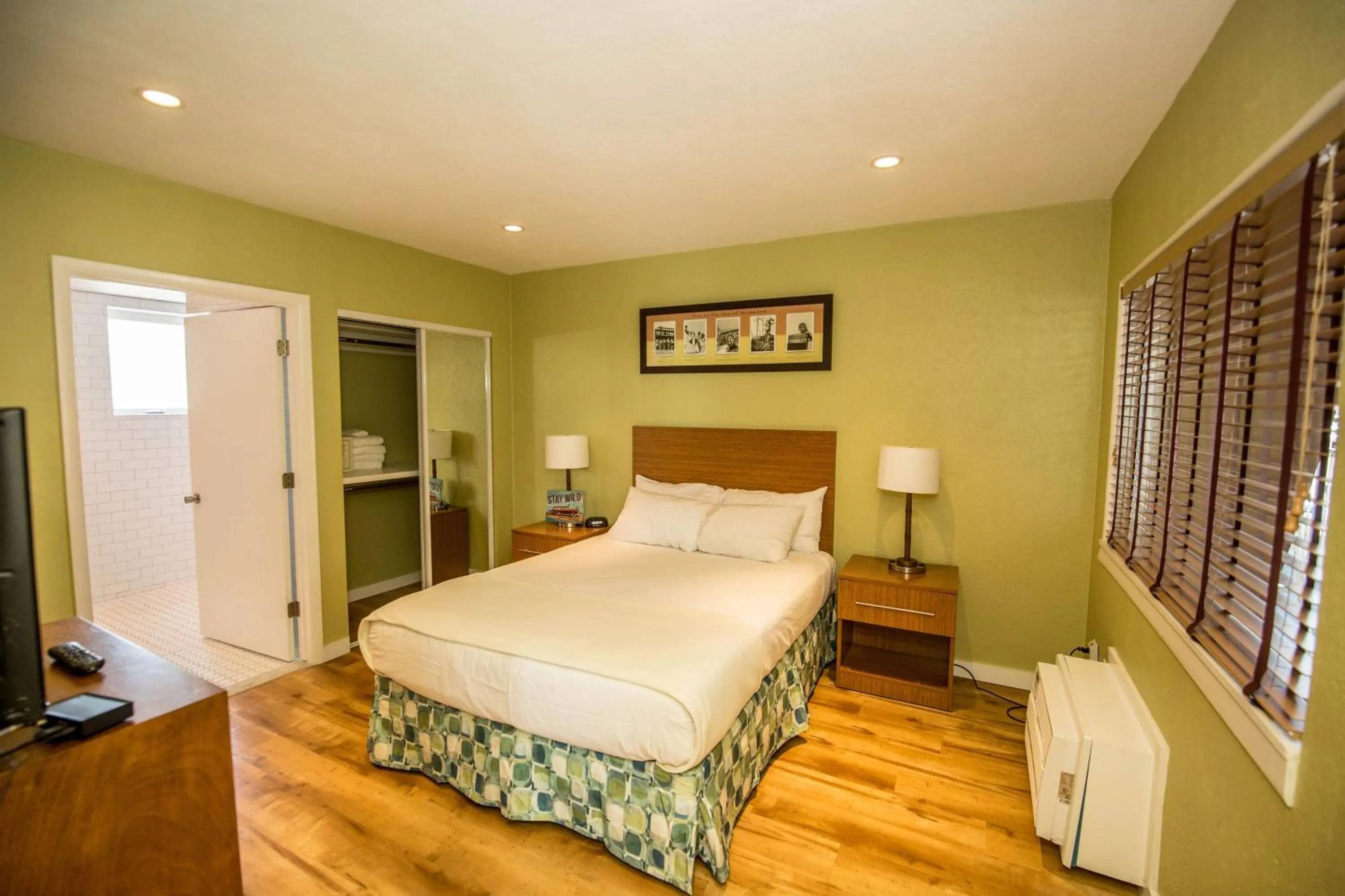 Bed in Blue Palms Resort