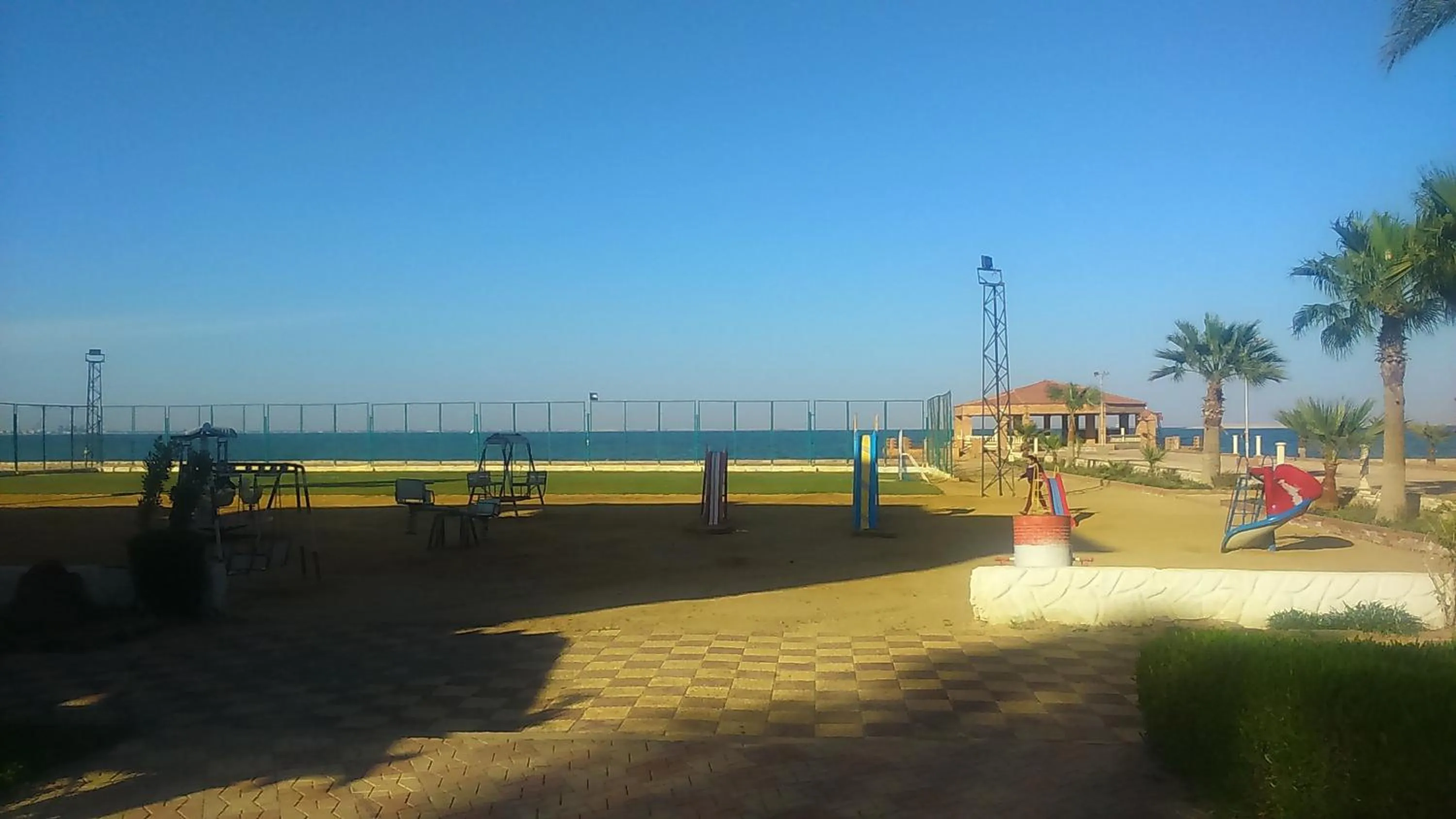Children play ground in Fayed Armed Forces Hotel
