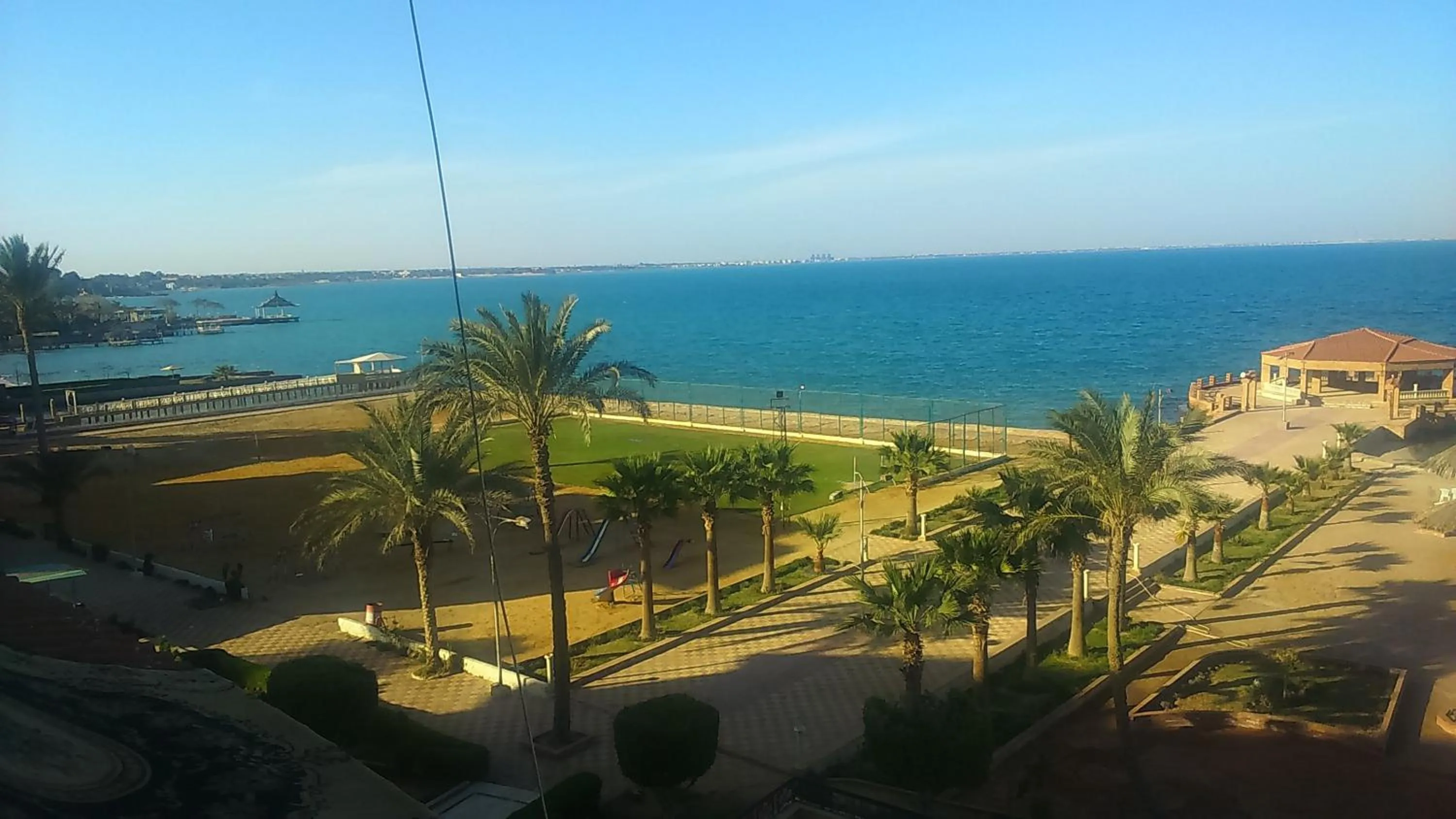 Beach in Fayed Armed Forces Hotel