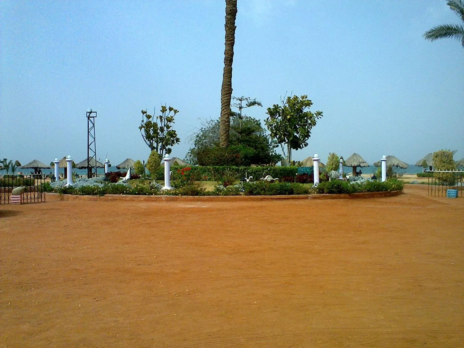 Garden in Fayed Armed Forces Hotel