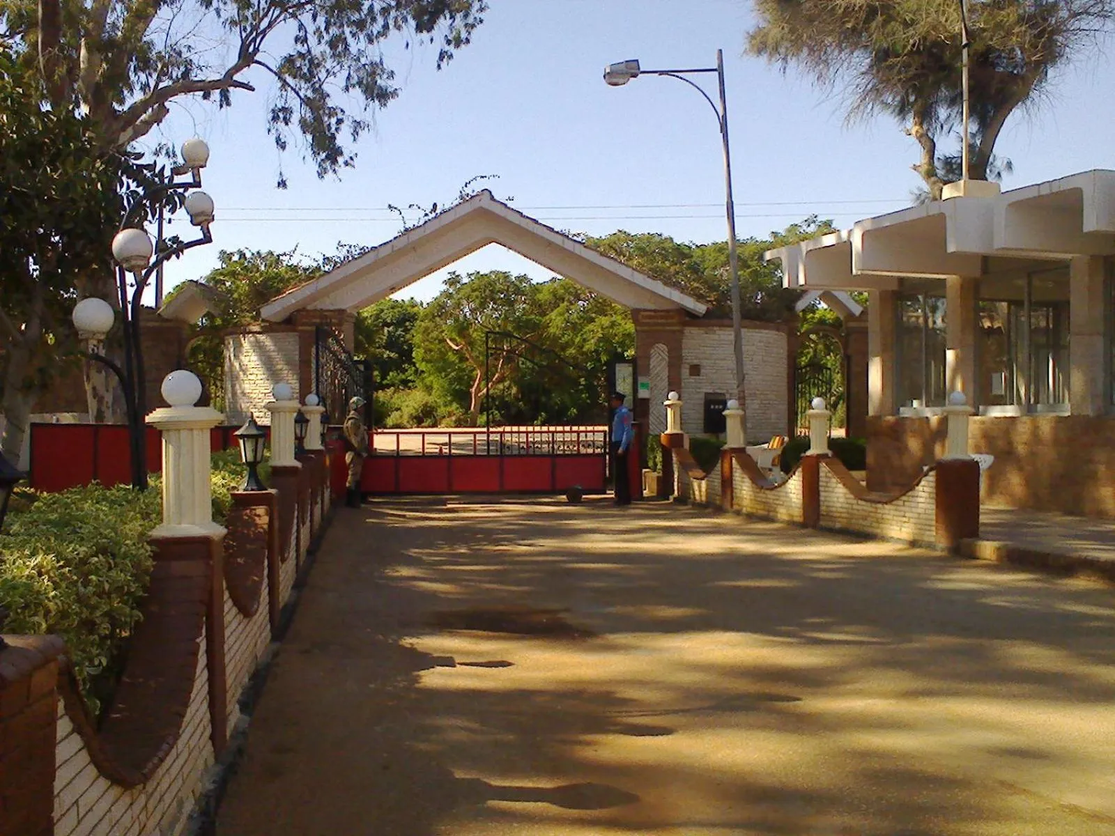 On site in Fayed Armed Forces Hotel