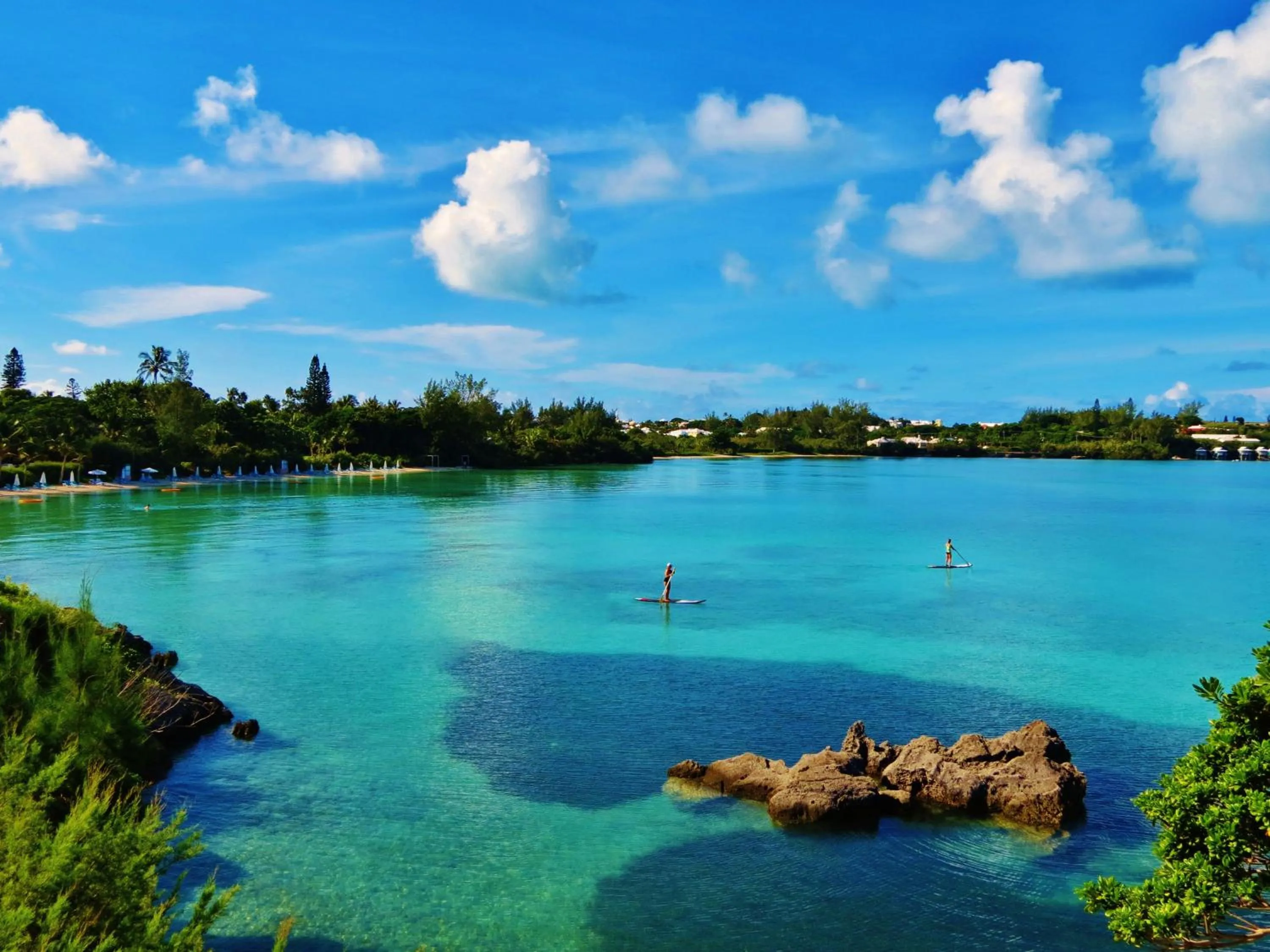 Sea view in Cambridge Beaches Resort and Spa