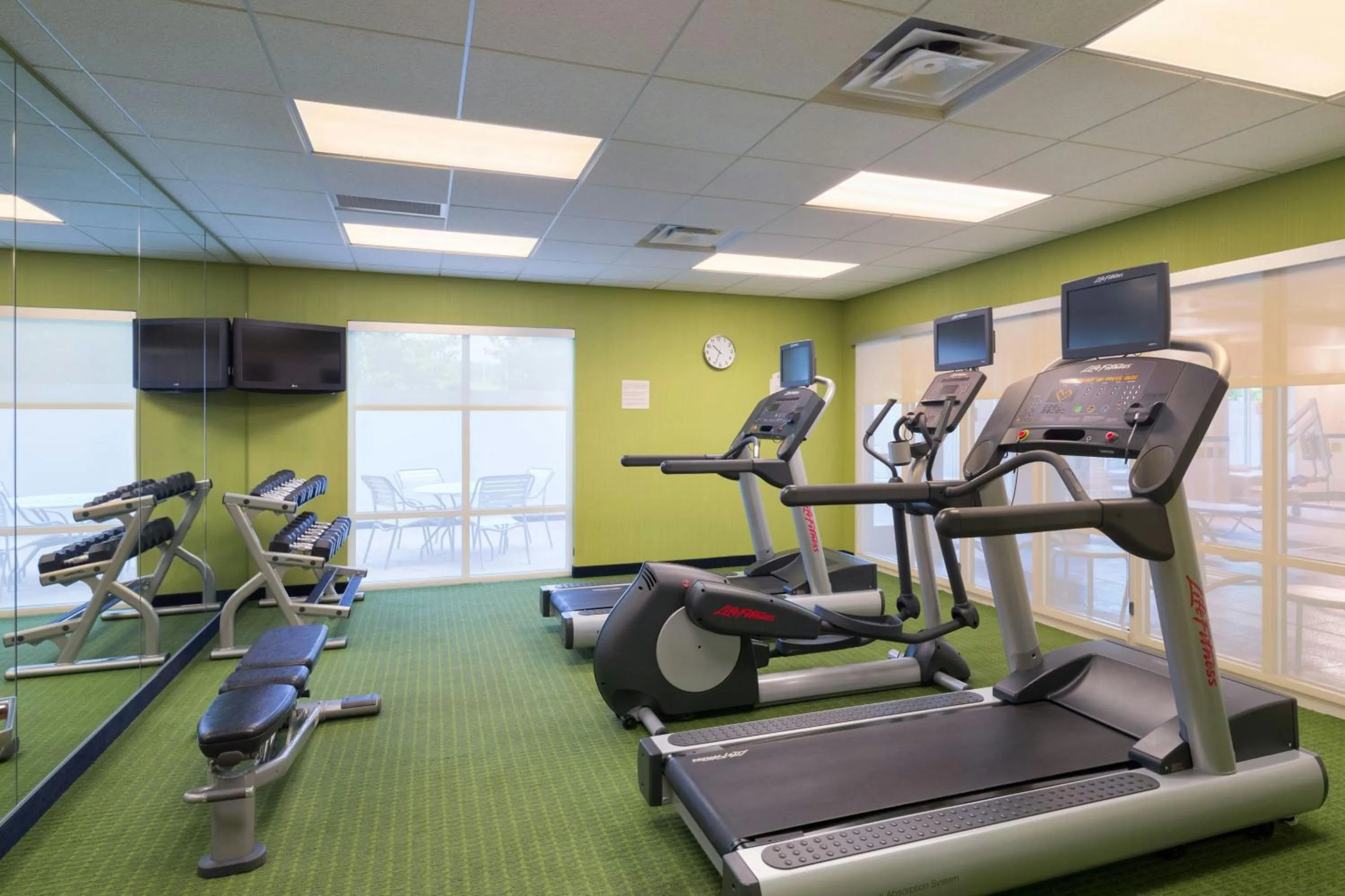 Fitness centre/facilities in Fairfield Inn & Suites Huntingdon Raystown Lake