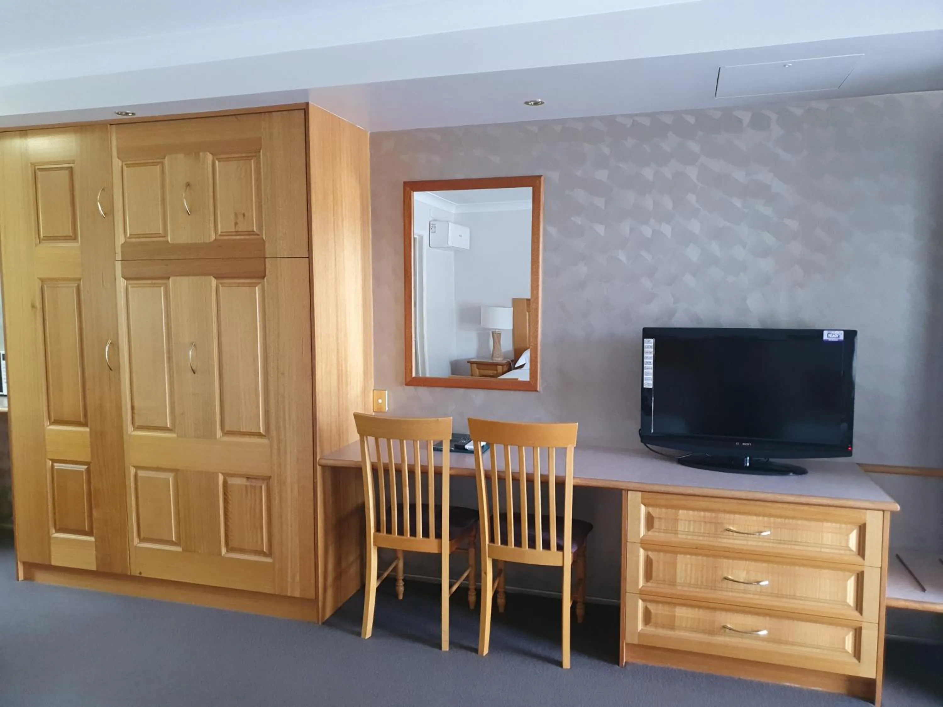 wardrobe in McNevins Maryborough Motel