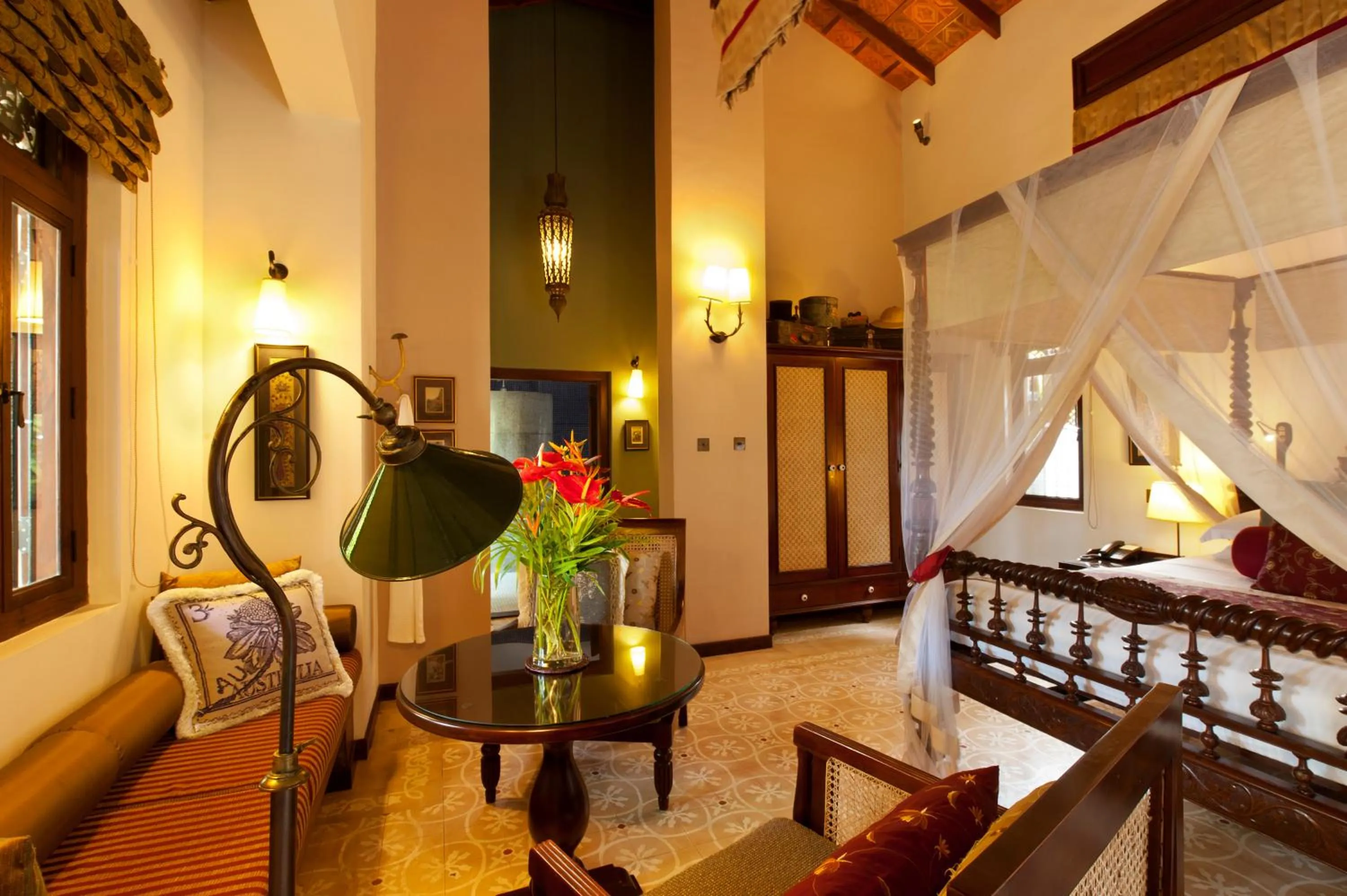 Seating area in Reef Villa